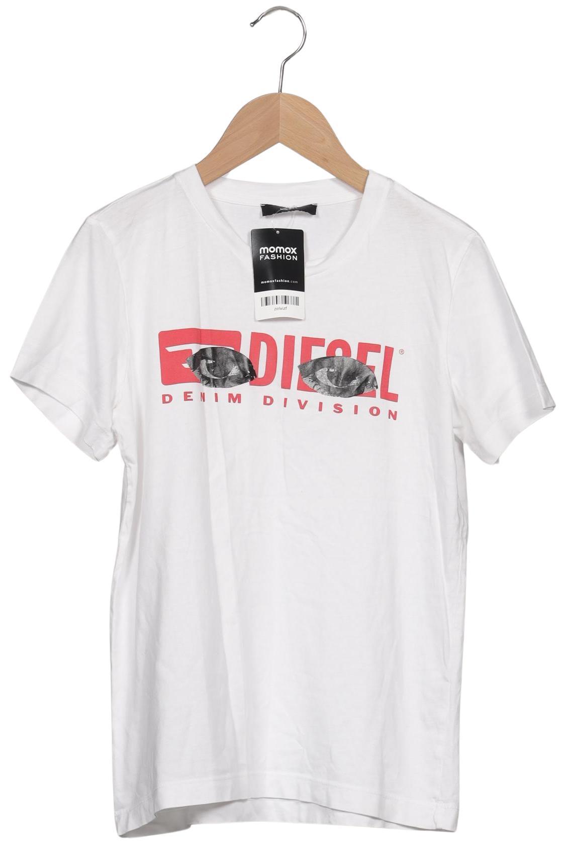

Diesel Damen T-Shirt, weiß, Gr. 34