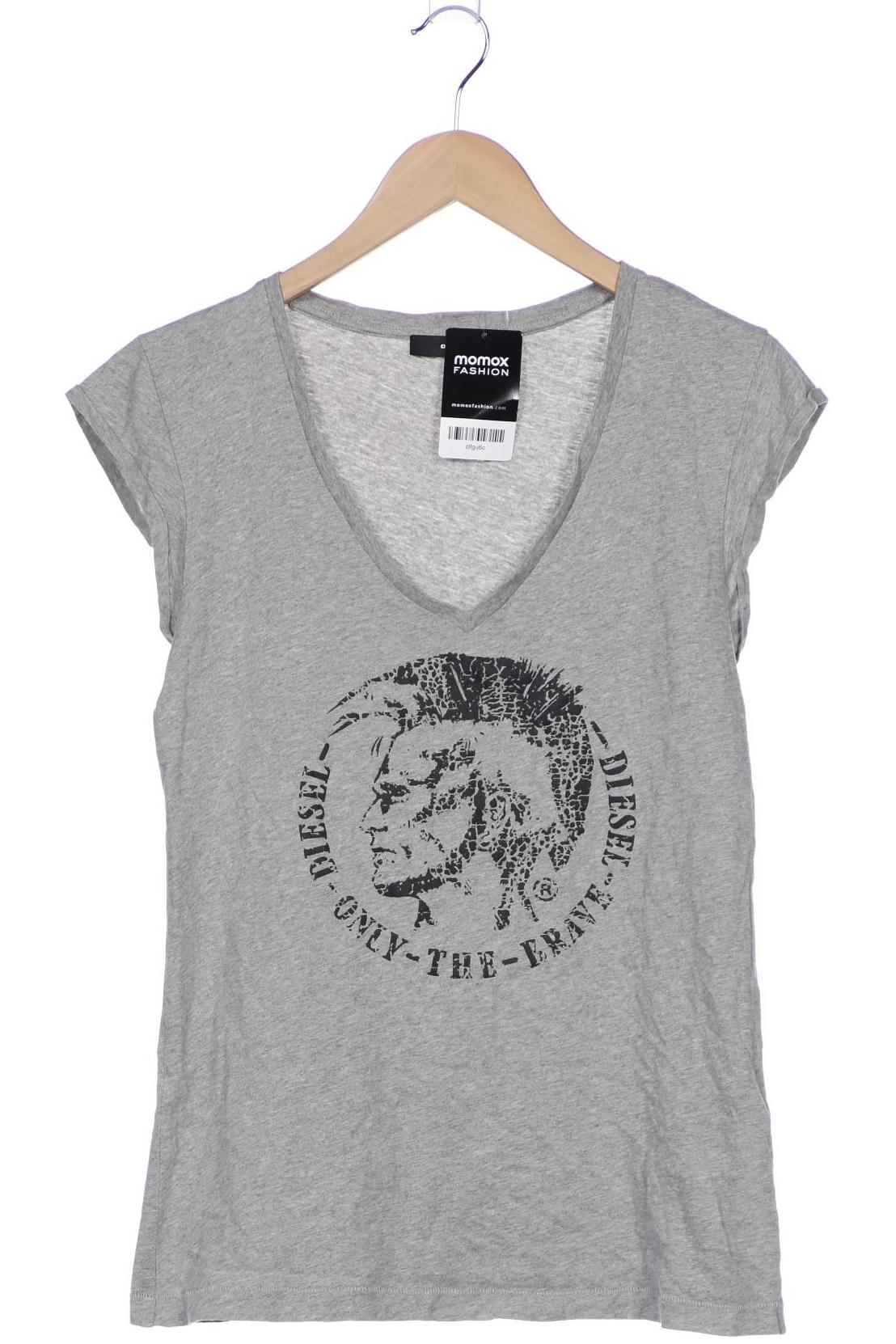 

Diesel Damen T-Shirt, grau, Gr. 38