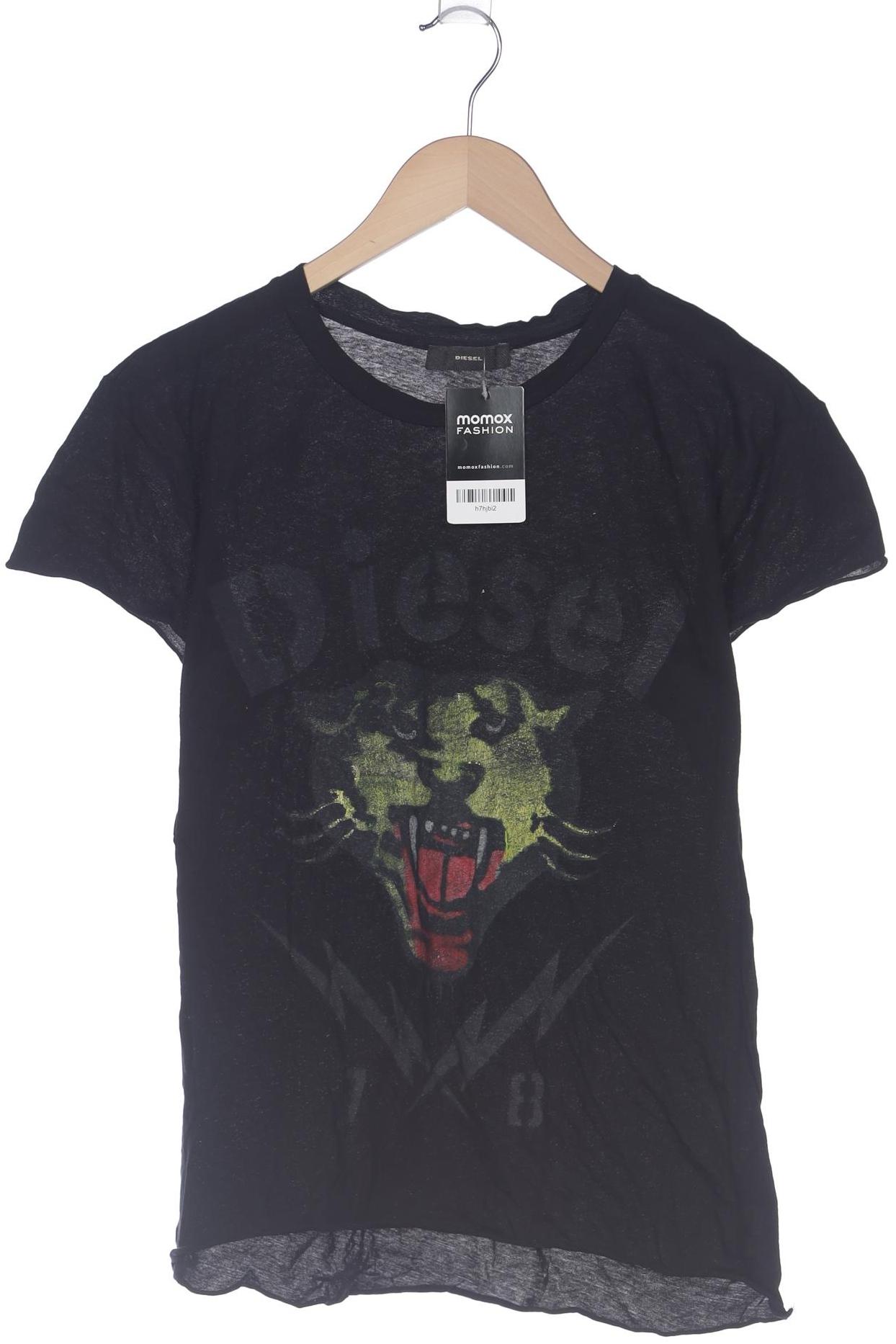 

Diesel Damen T-Shirt, schwarz, Gr. 38