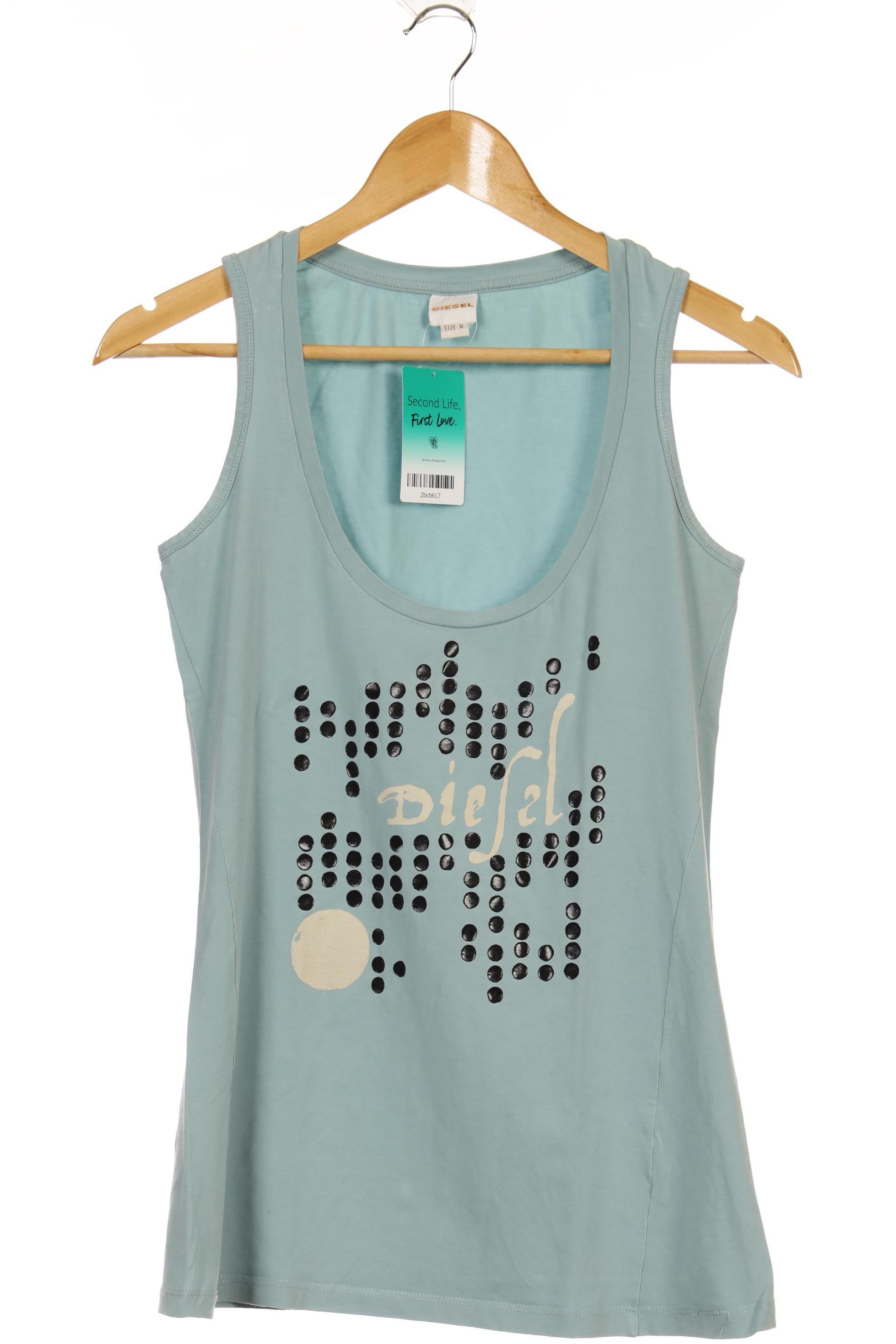 

Diesel Damen Top, blau, Gr.