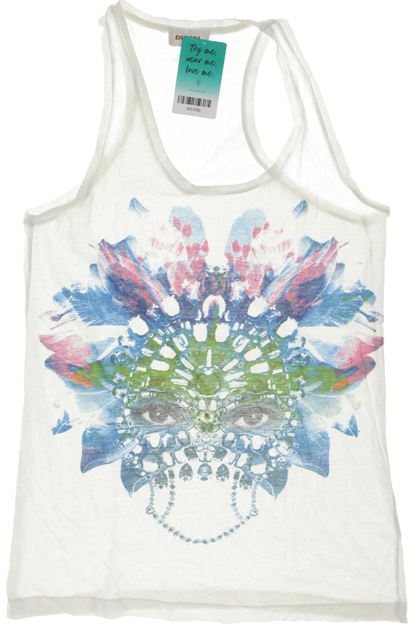 

Diesel Damen Top, weiß, Gr.