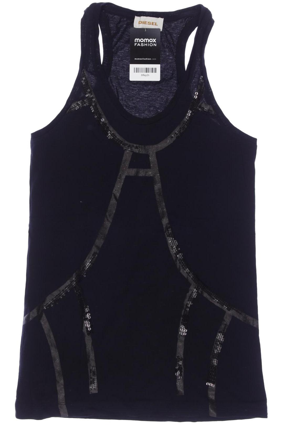 

Diesel Damen Top, marineblau, Gr. 36