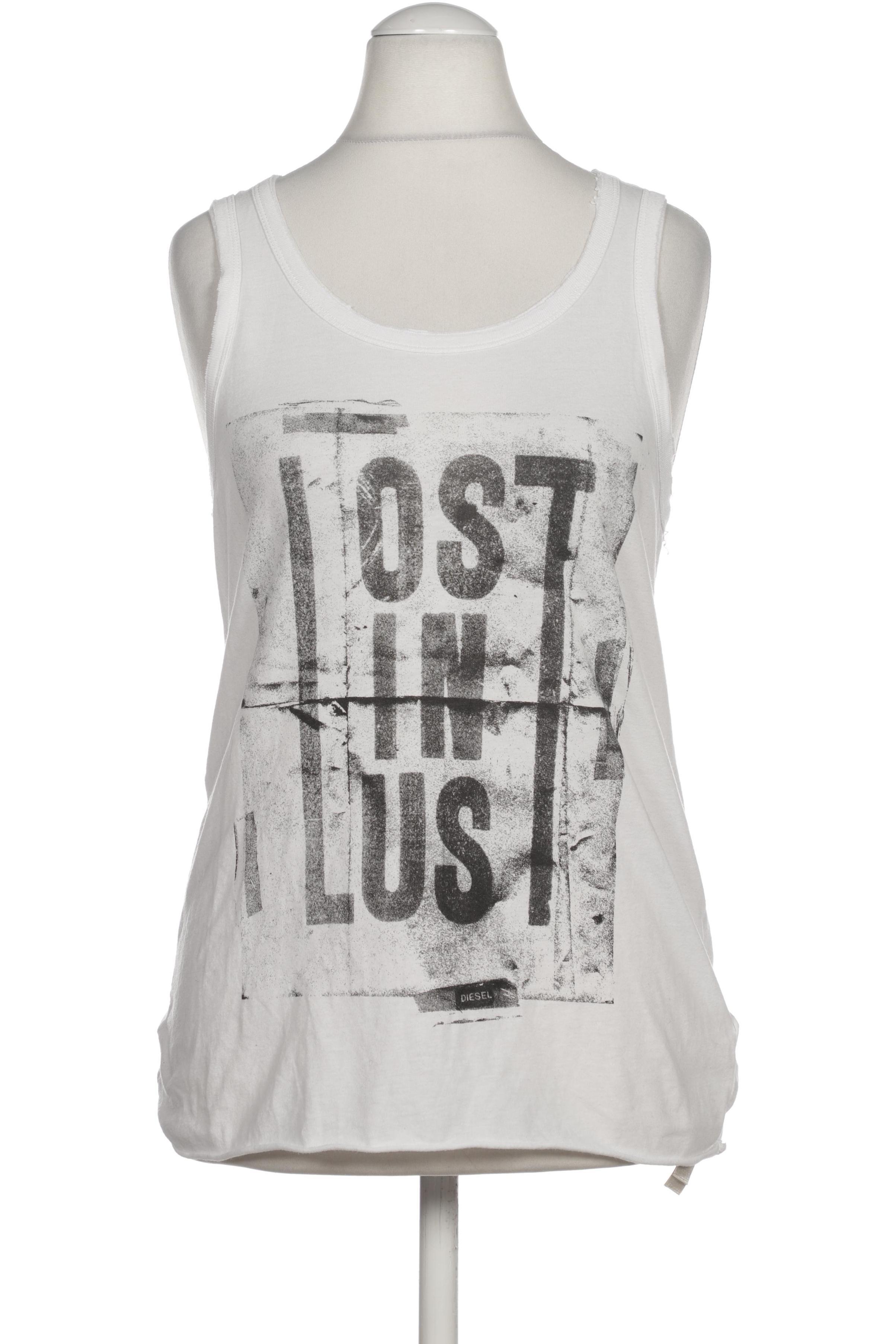 

Diesel Damen Top, weiß, Gr.