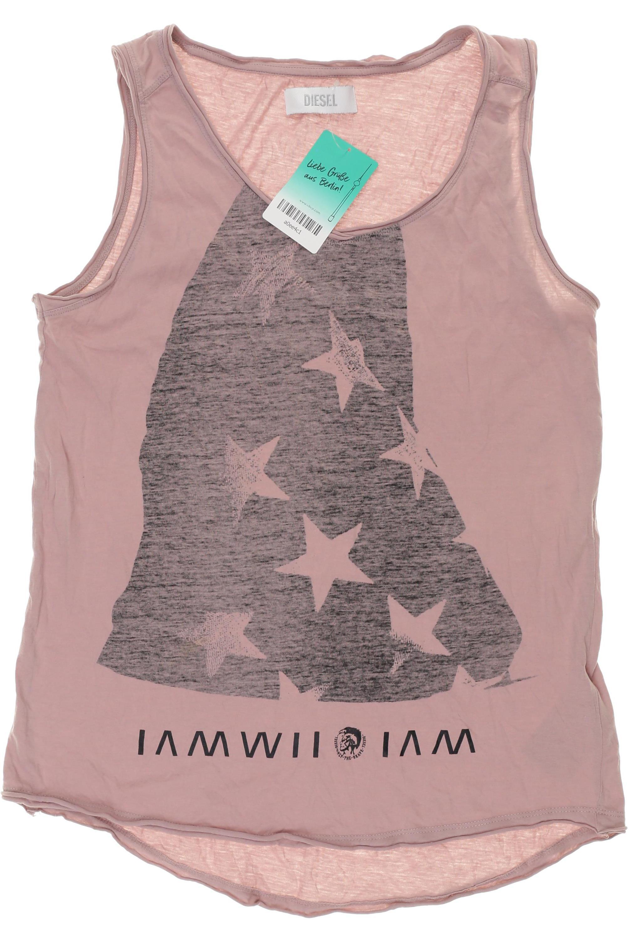 

Diesel Damen Top, pink, Gr.
