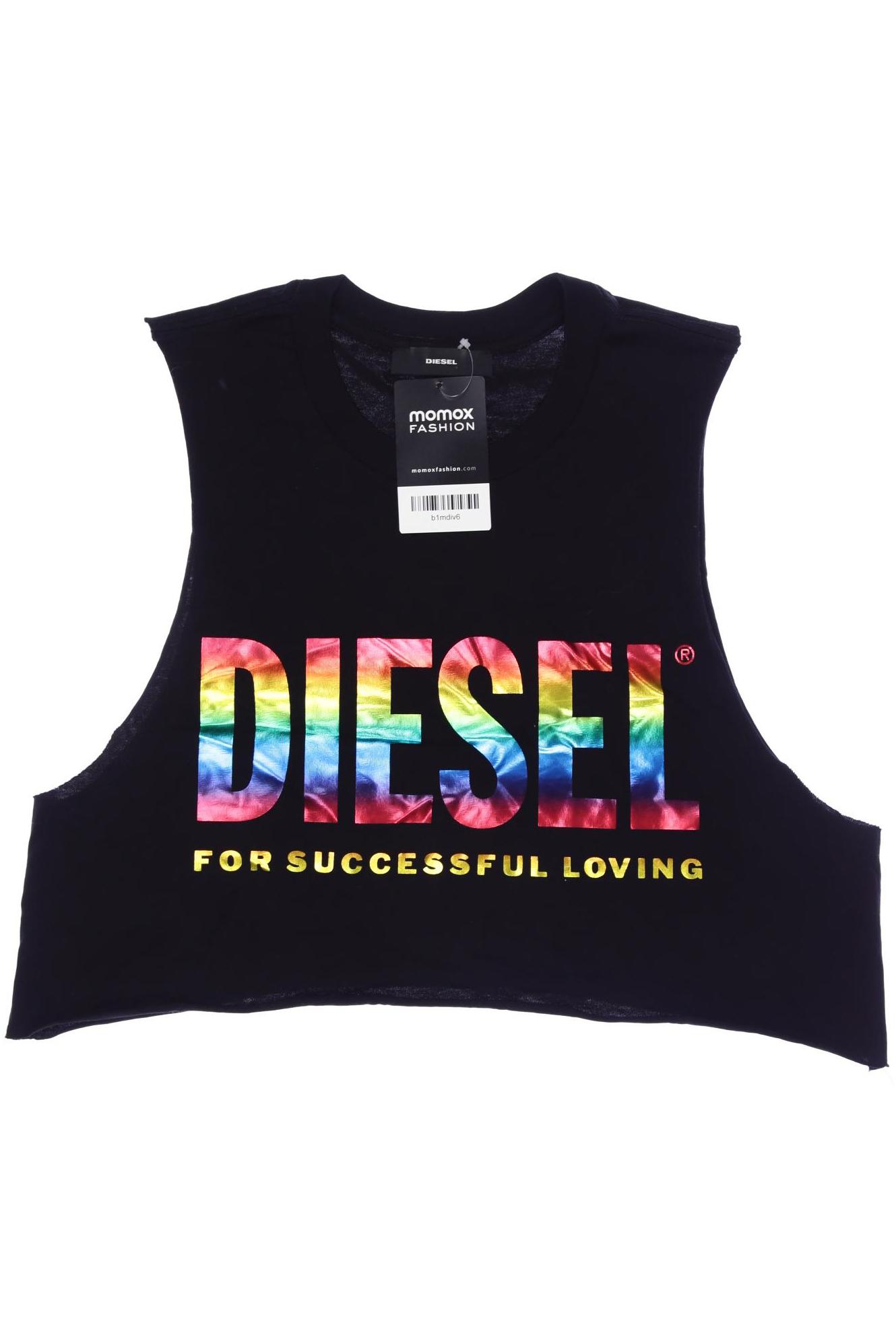 

Diesel Damen Top, schwarz, Gr. 36