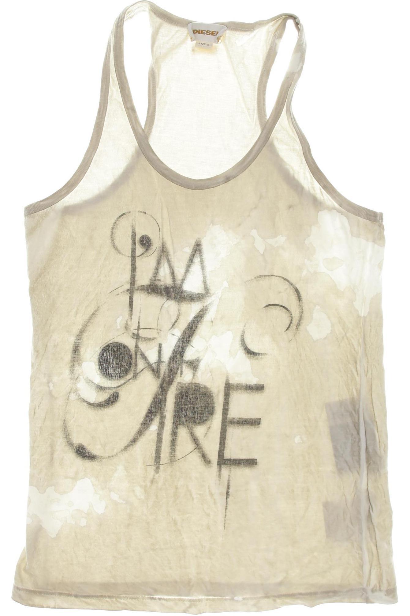 

Diesel Damen Top, beige, Gr.