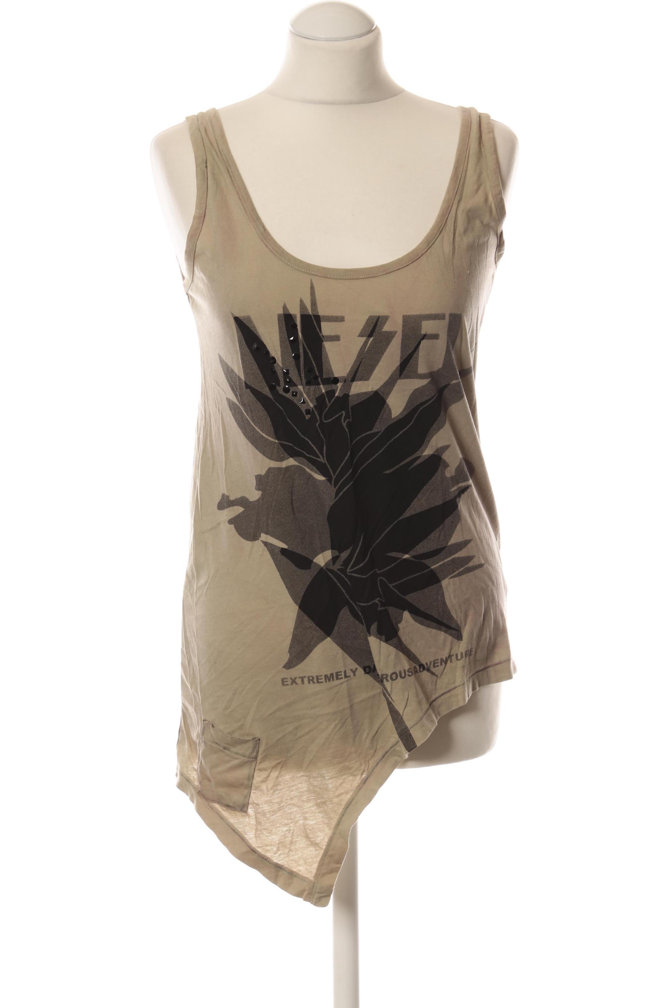 

Diesel Damen Top, beige, Gr.