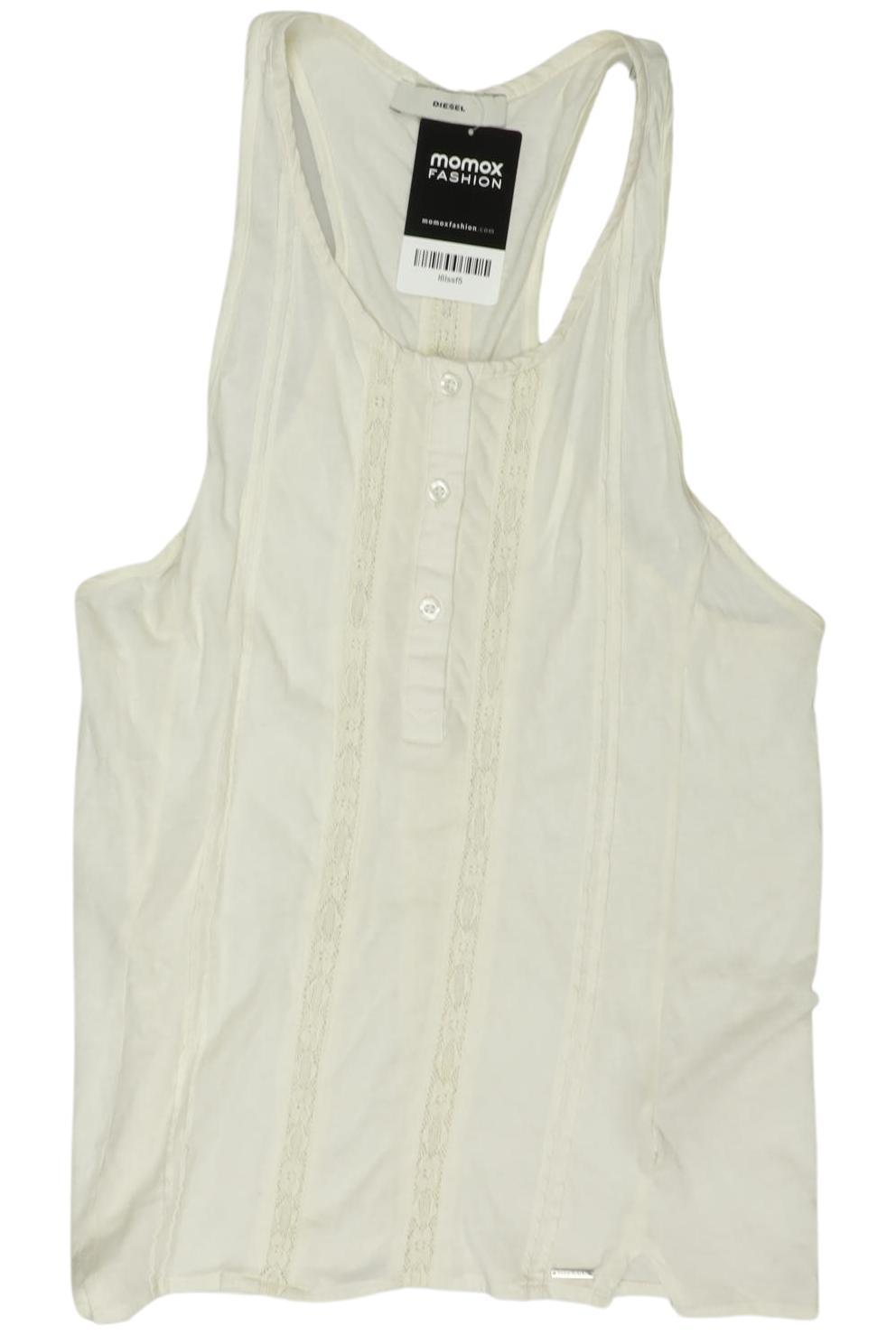 

Diesel Damen Top, cremeweiß, Gr. 34