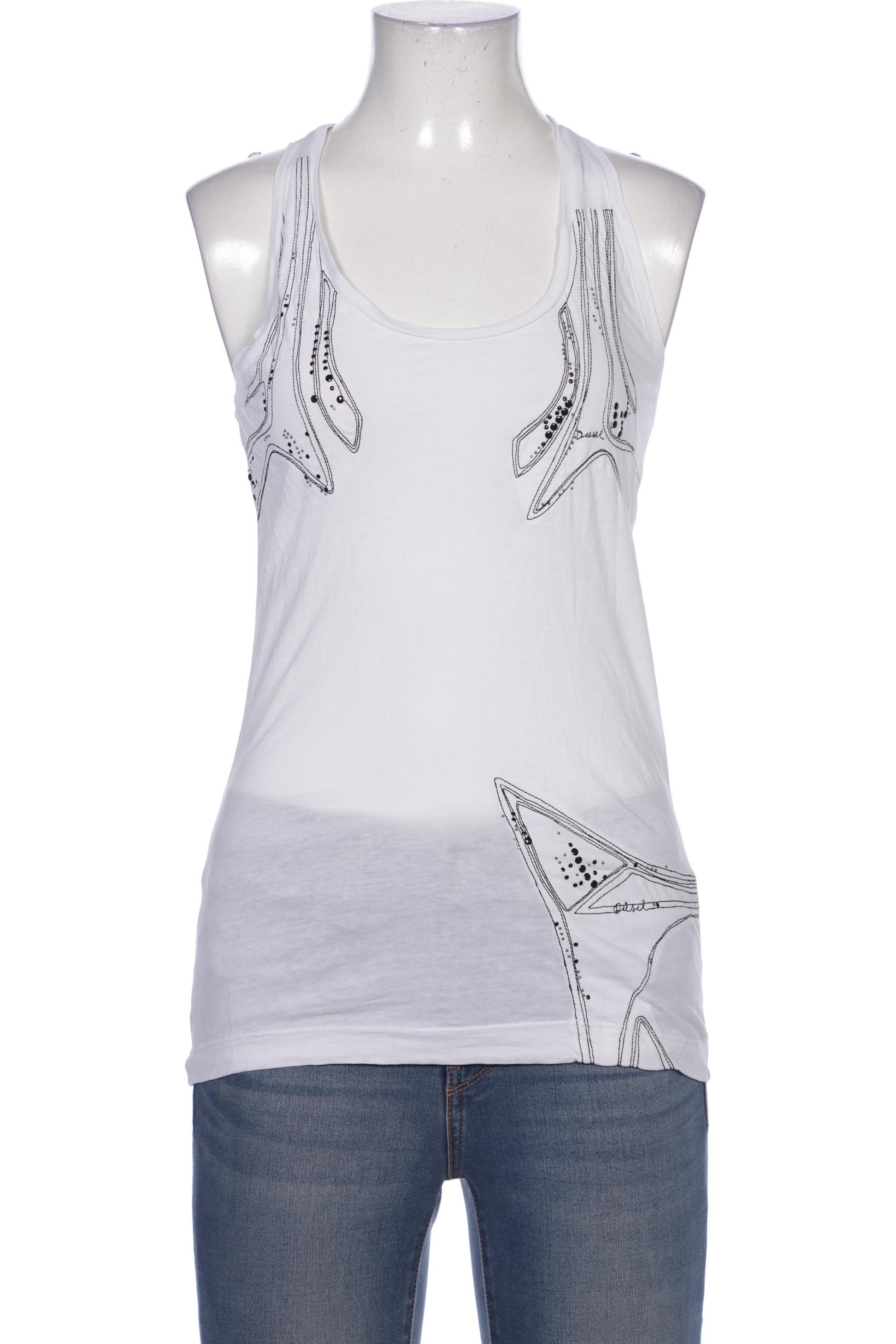 

Diesel Damen Top, weiß, Gr. 32