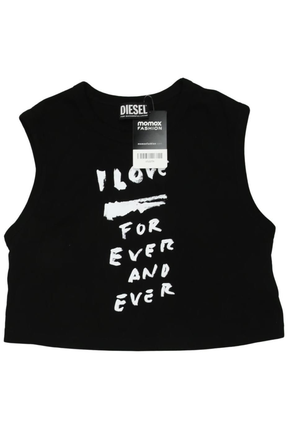 

Diesel Damen Top, schwarz, Gr. 34