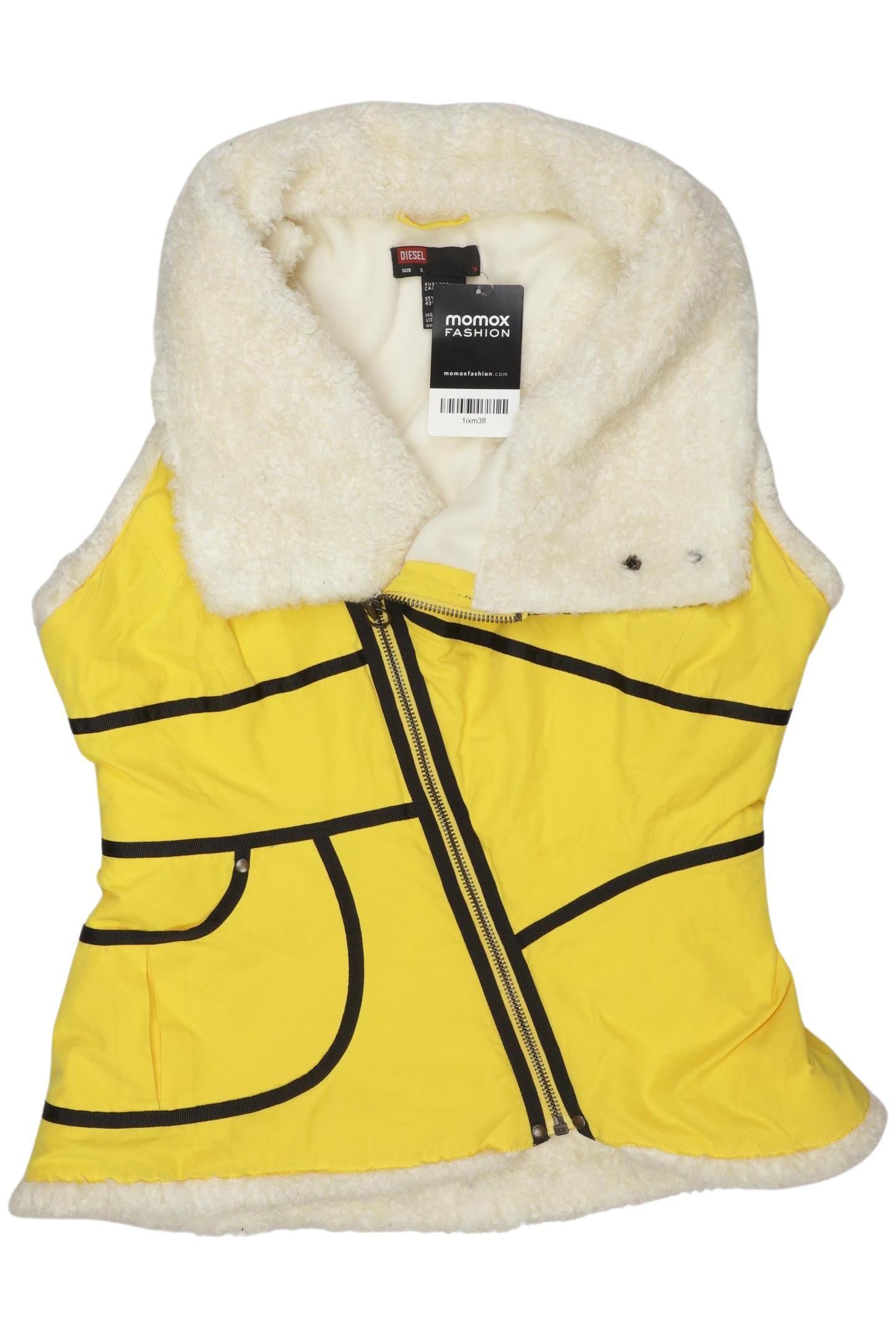

Diesel Damen Weste, gelb, Gr. 36