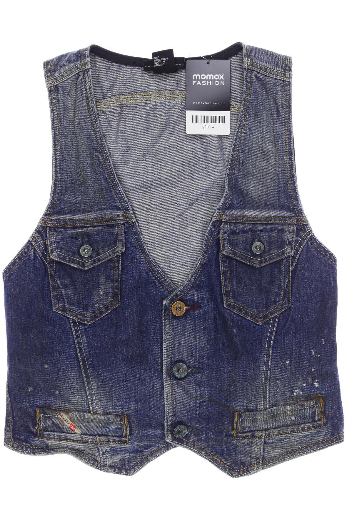 

Diesel Damen Weste, blau, Gr. 36