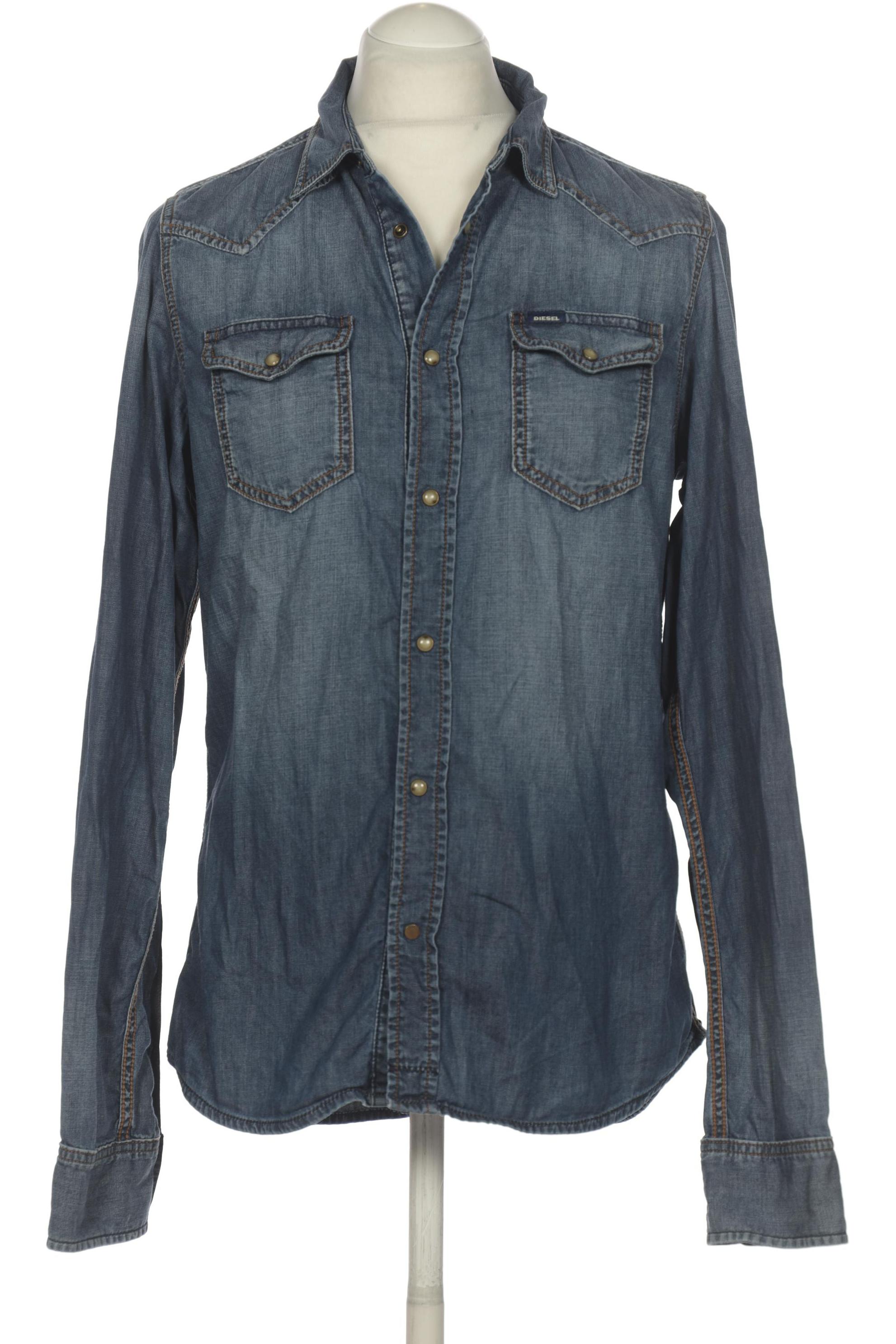 

Diesel Herren Hemd, marineblau, Gr. 52