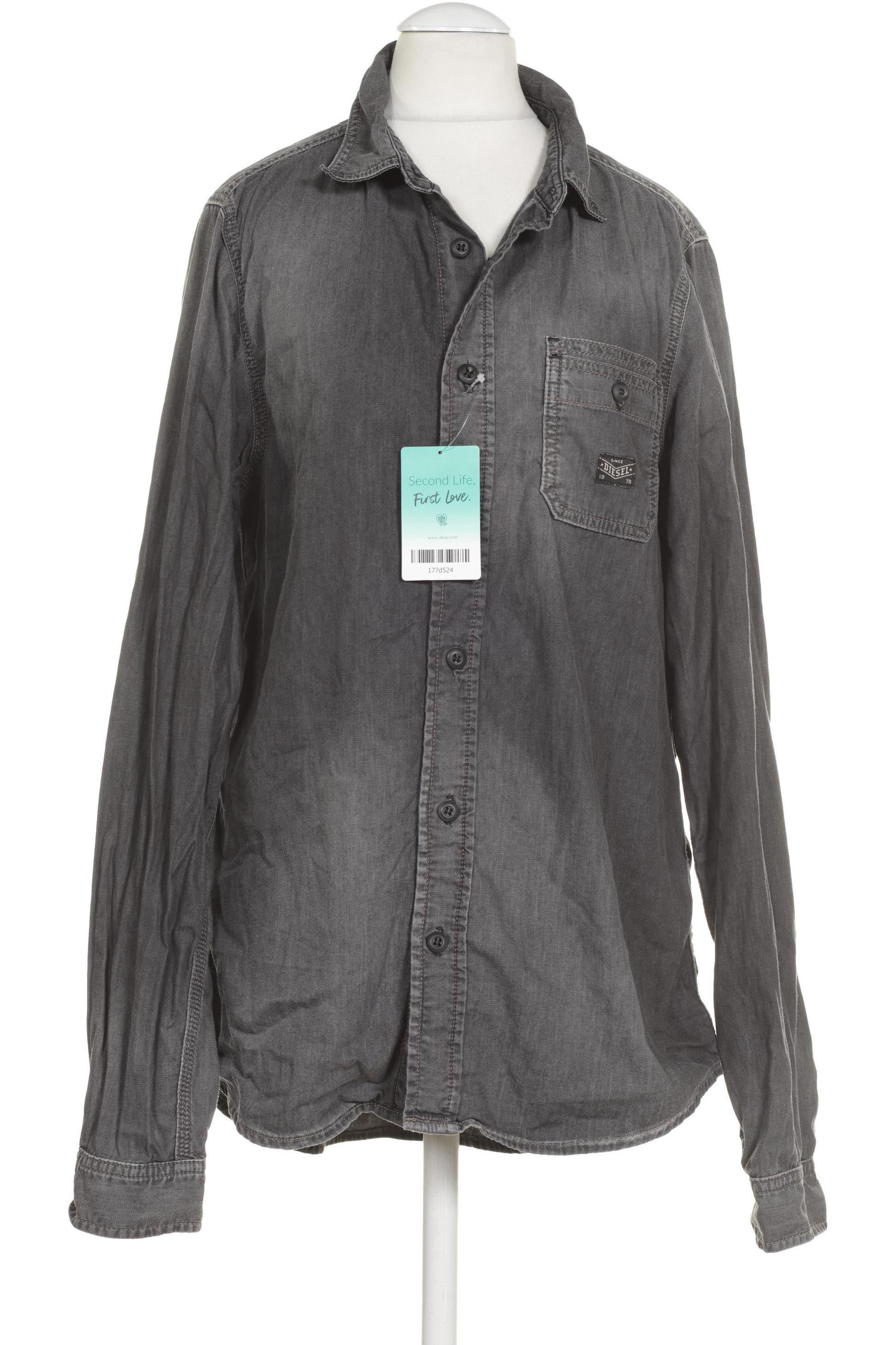 Thumbnail - Diesel Herren Hemd, schwarz, Gr.