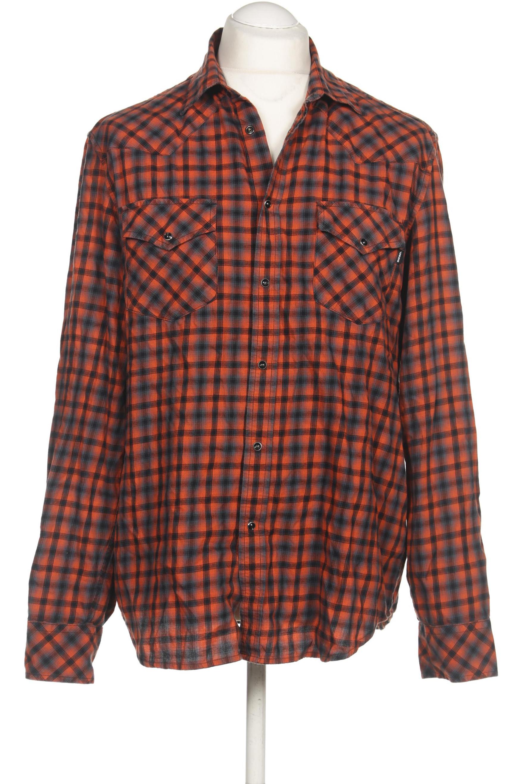 

Diesel Herren Hemd, orange, Gr. 54