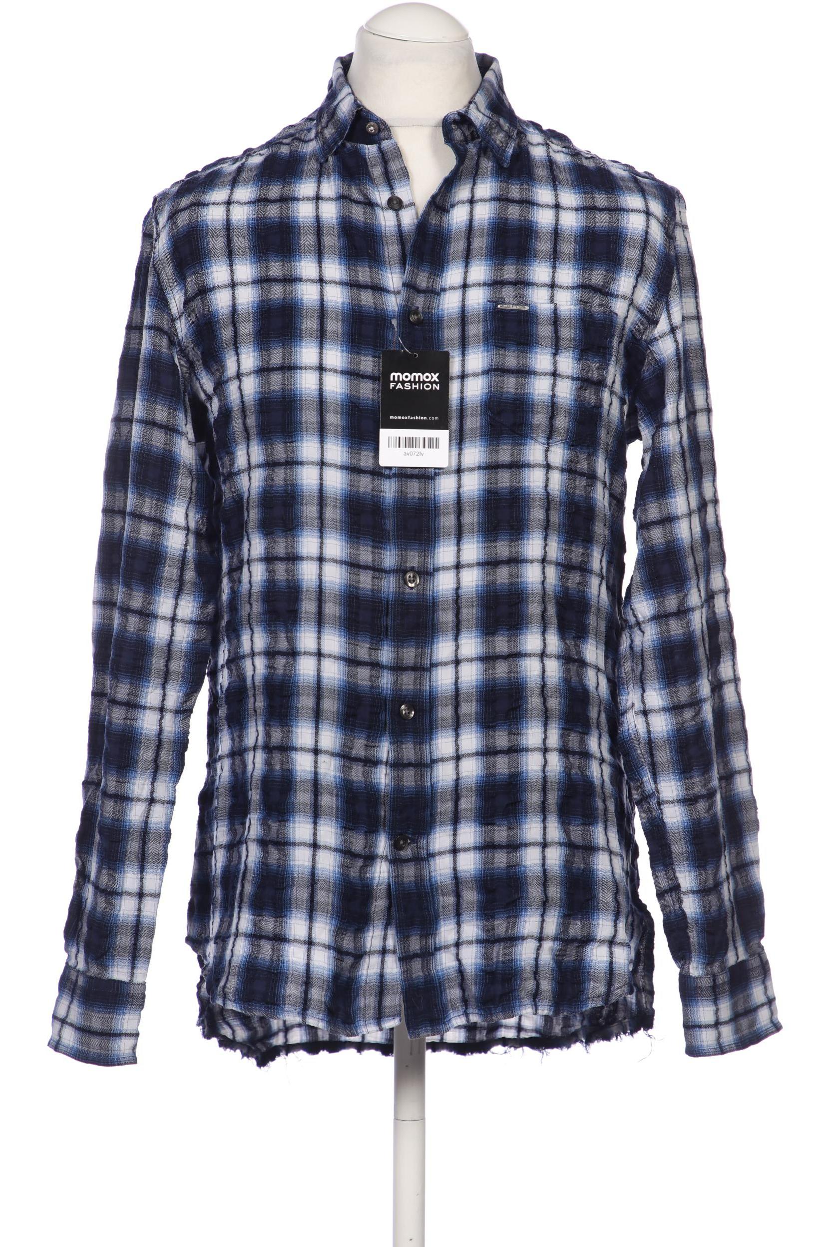 

Diesel Herren Hemd, blau