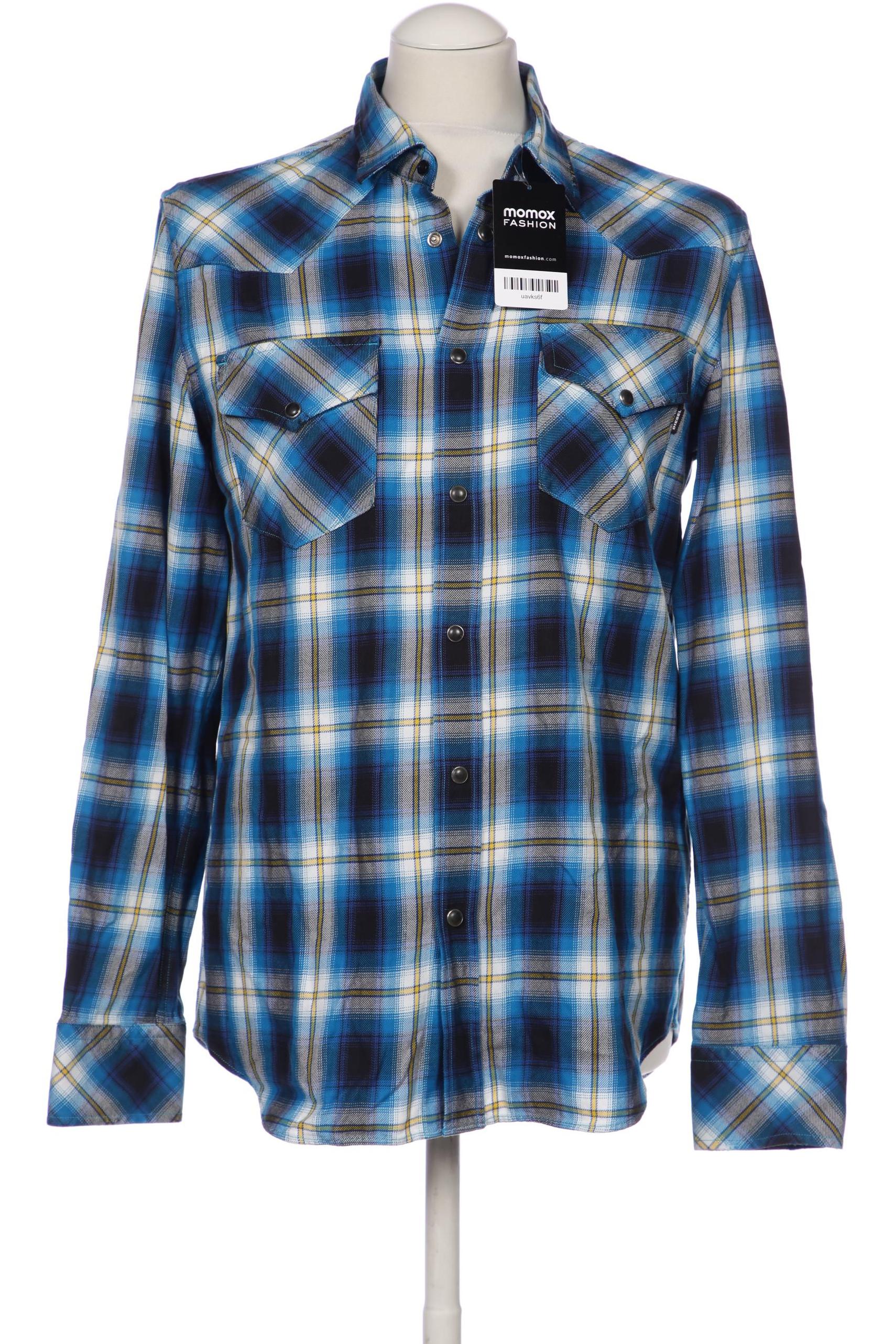 

Diesel Herren Hemd, blau