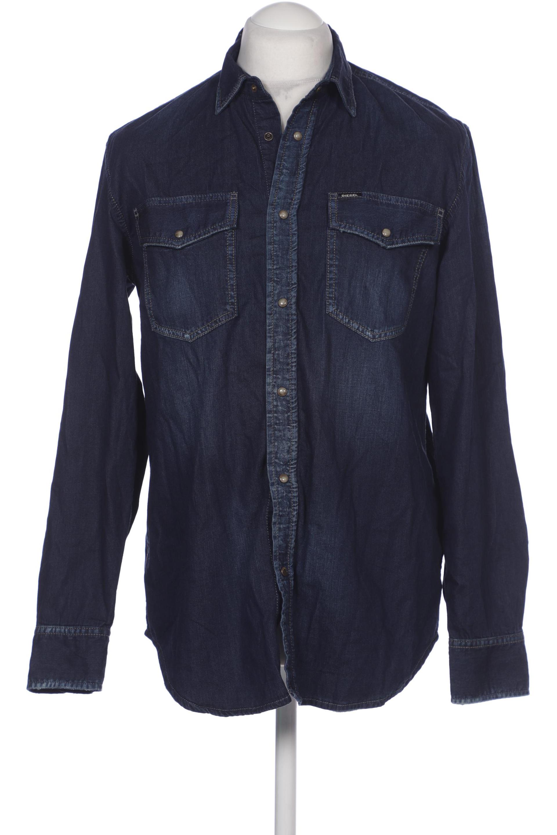 

Diesel Herren Hemd, marineblau, Gr. 48