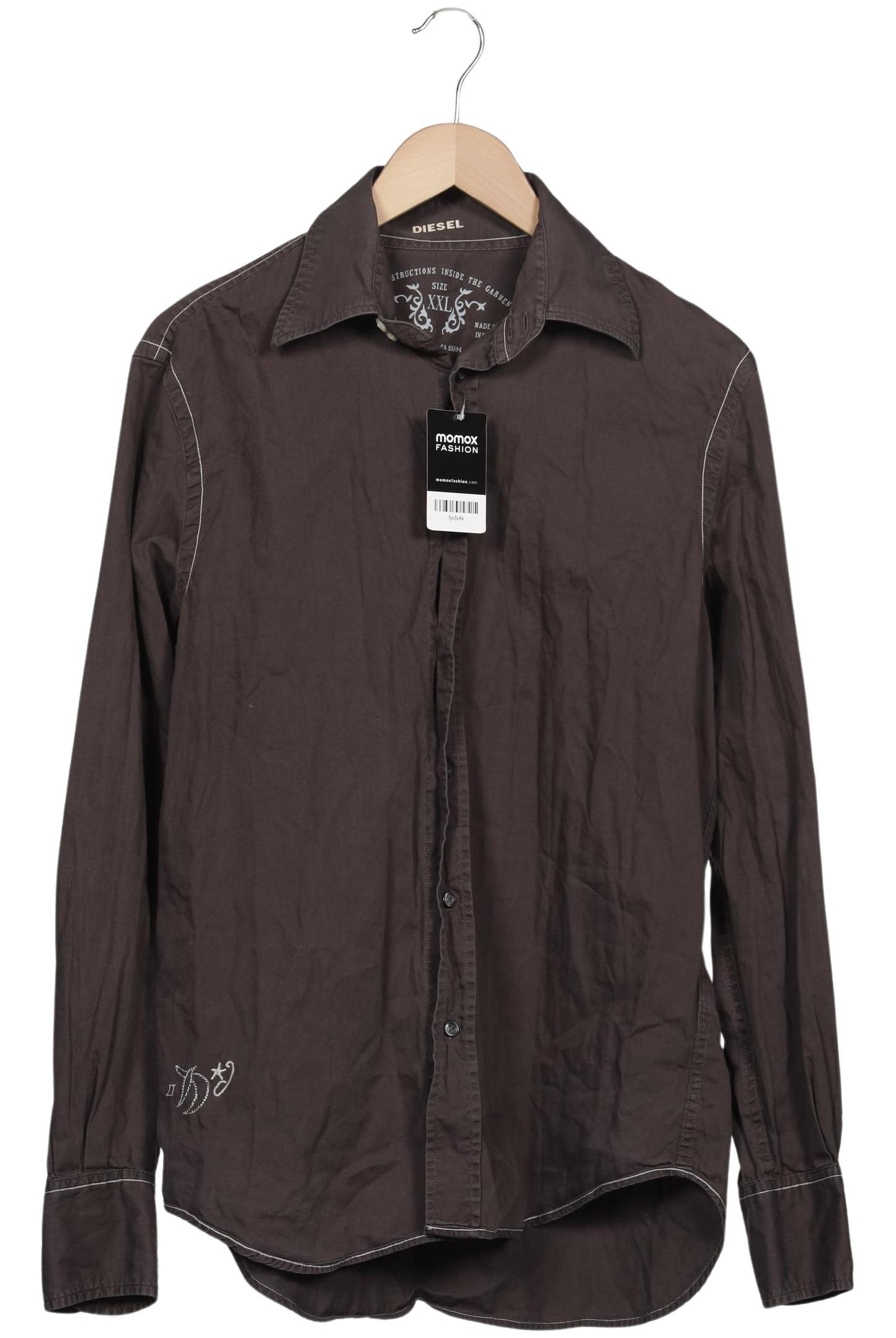 

Diesel Herren Hemd, braun, Gr. 56