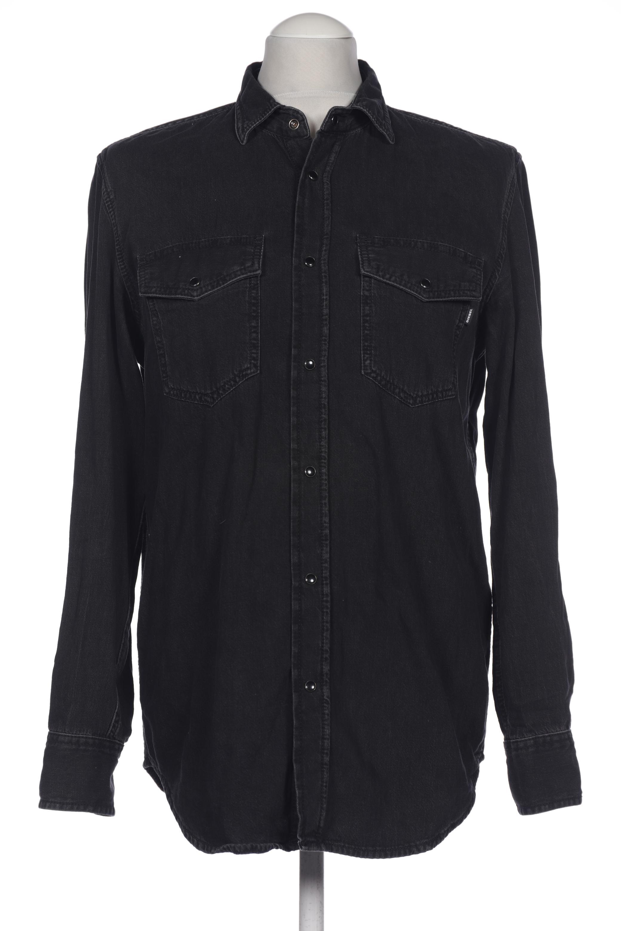 

Diesel Herren Hemd, schwarz