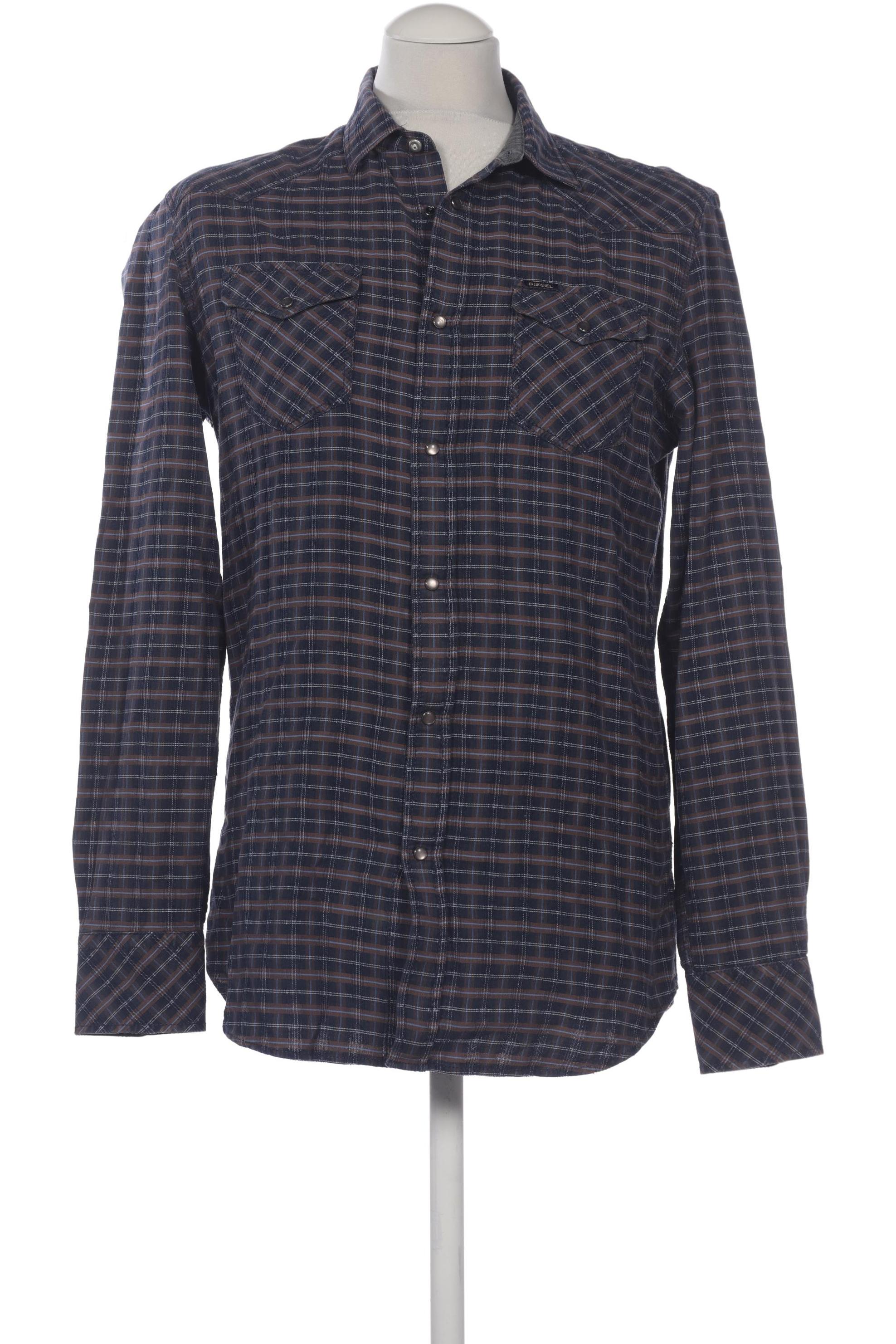 

Diesel Herren Hemd, marineblau, Gr. 48