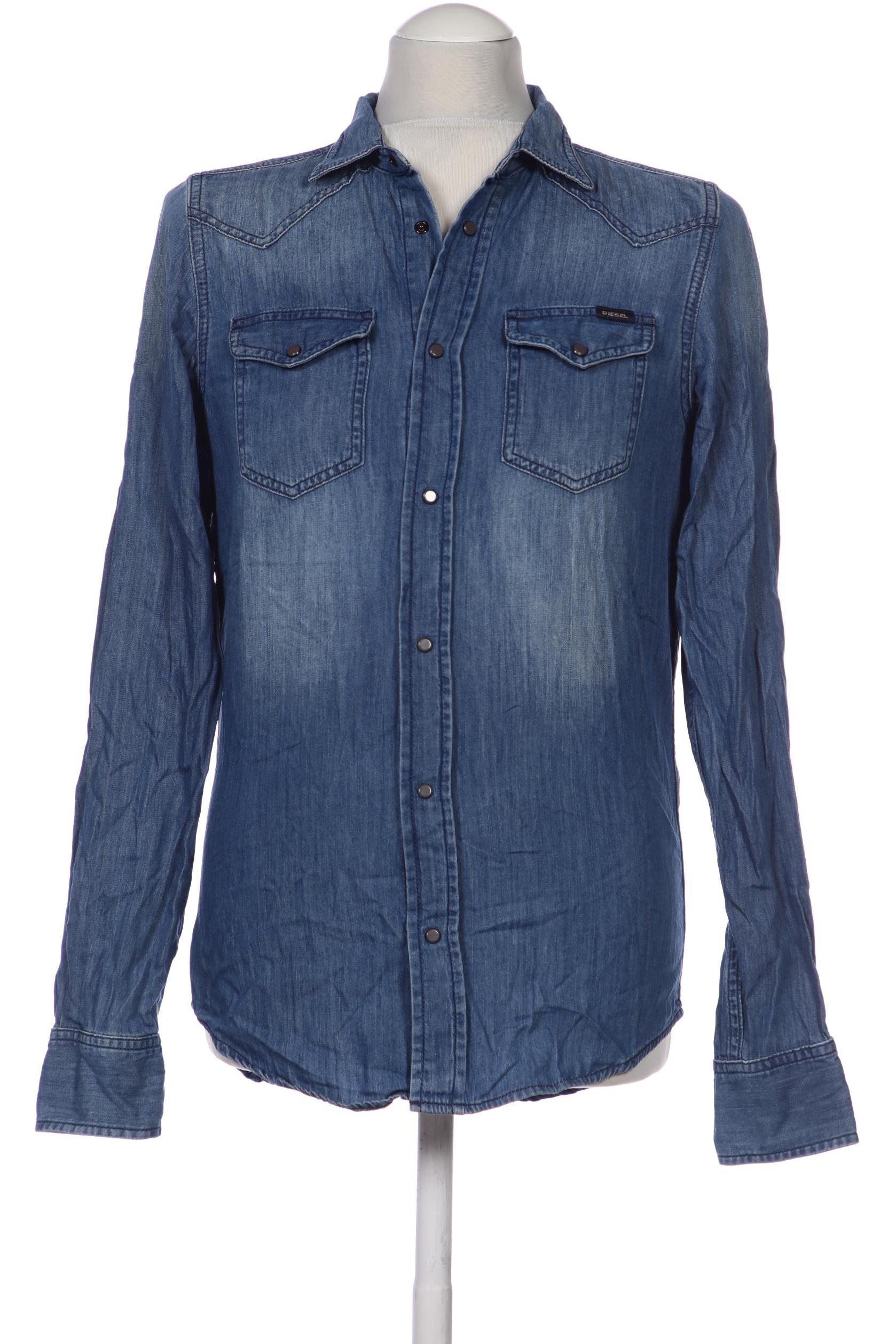 

Diesel Herren Hemd, blau