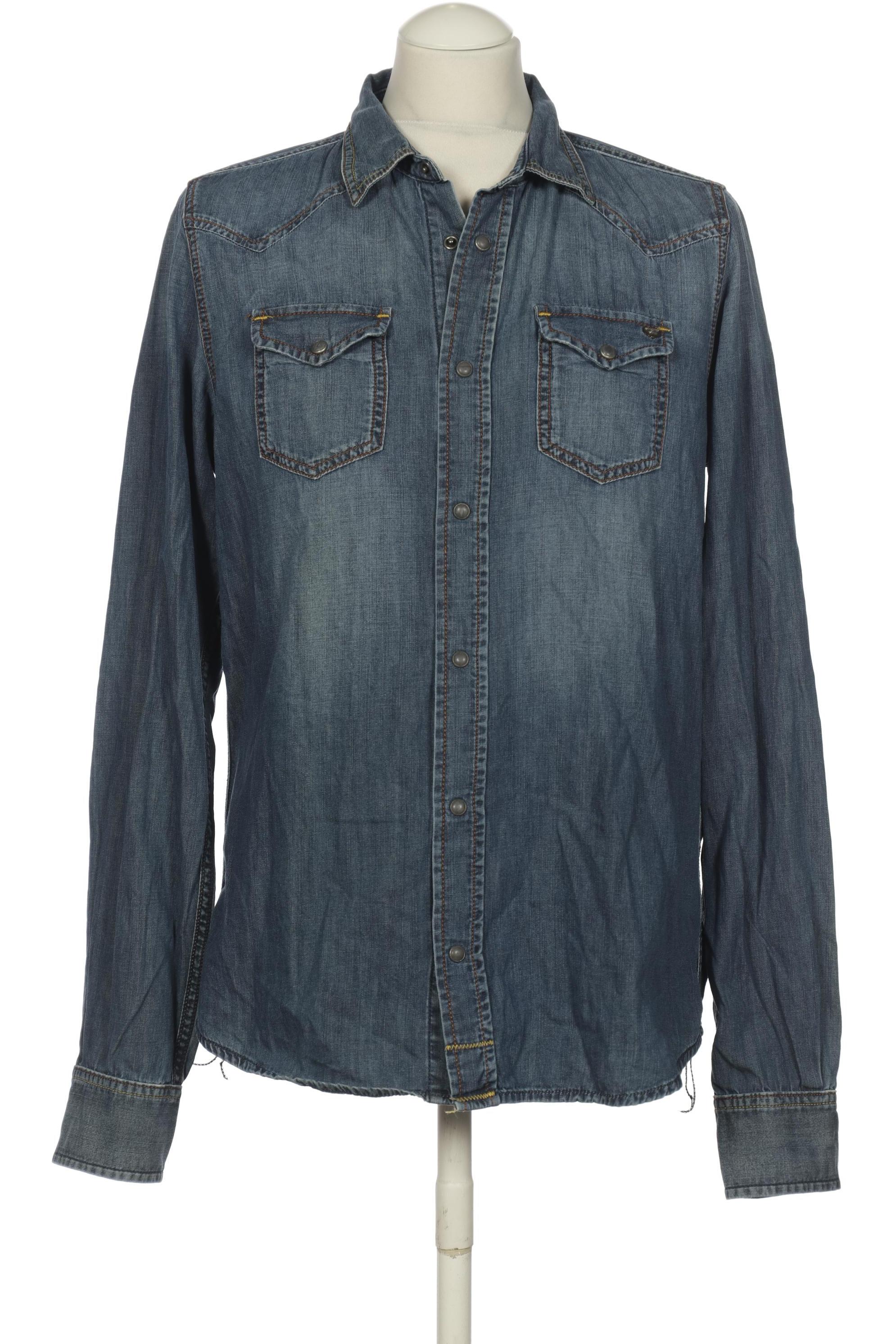 

Diesel Herren Hemd, blau