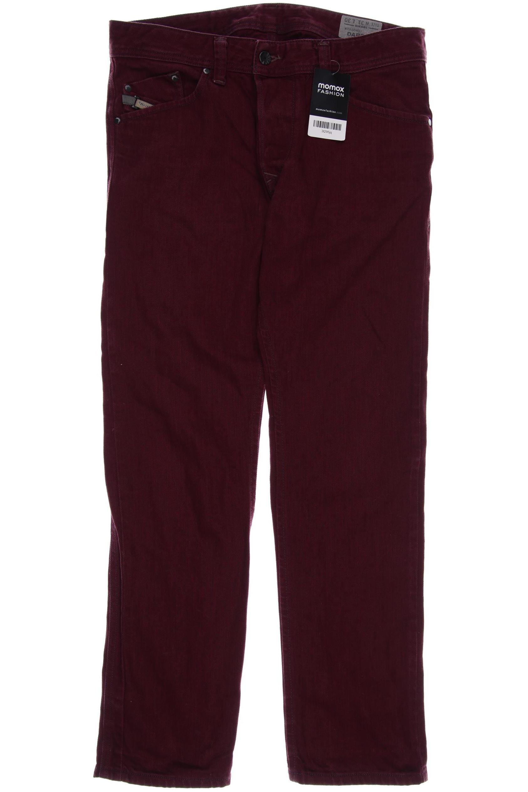 

Diesel Herren Jeans, bordeaux