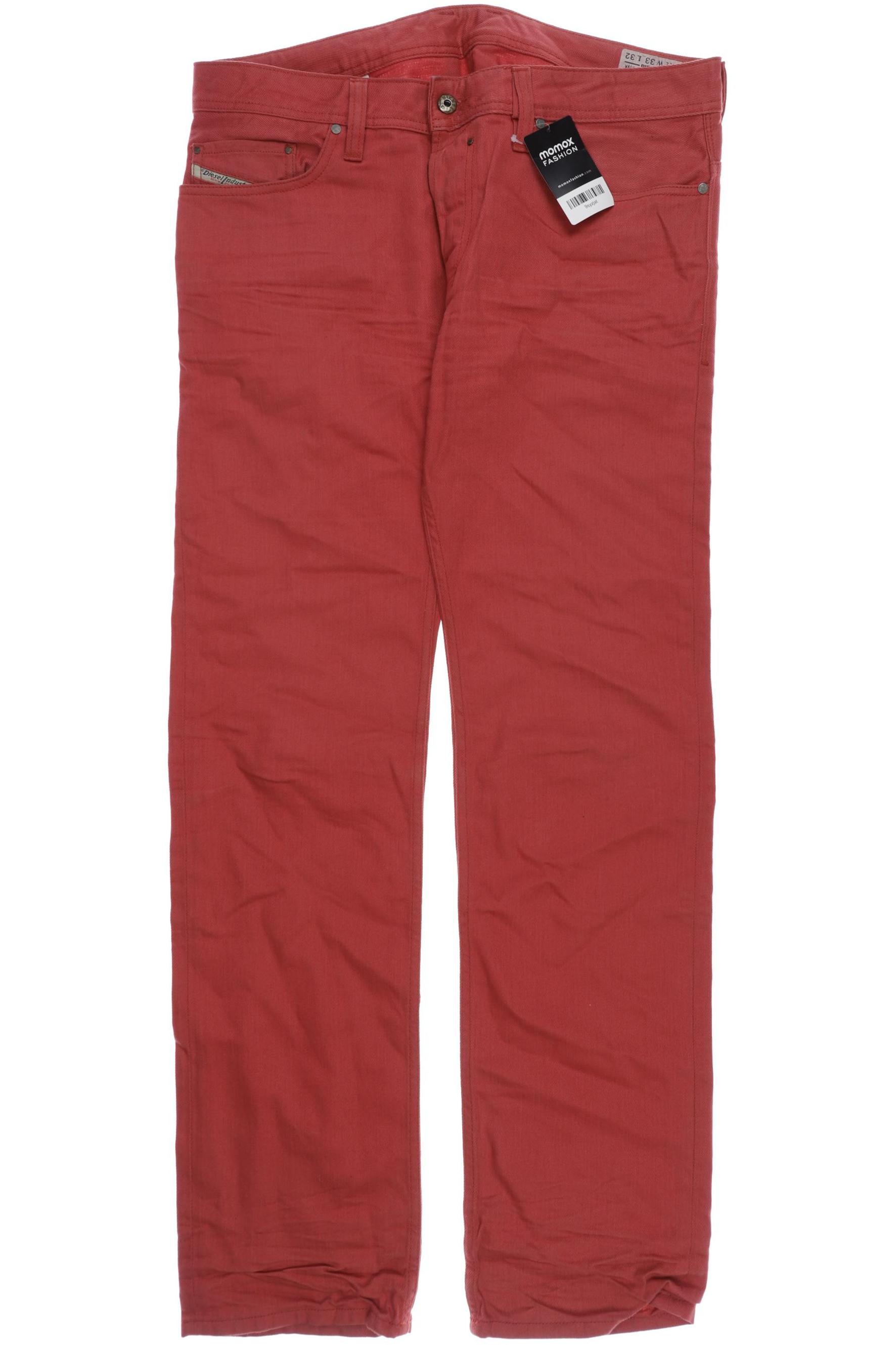 

Diesel Herren Jeans, rot, Gr. 33