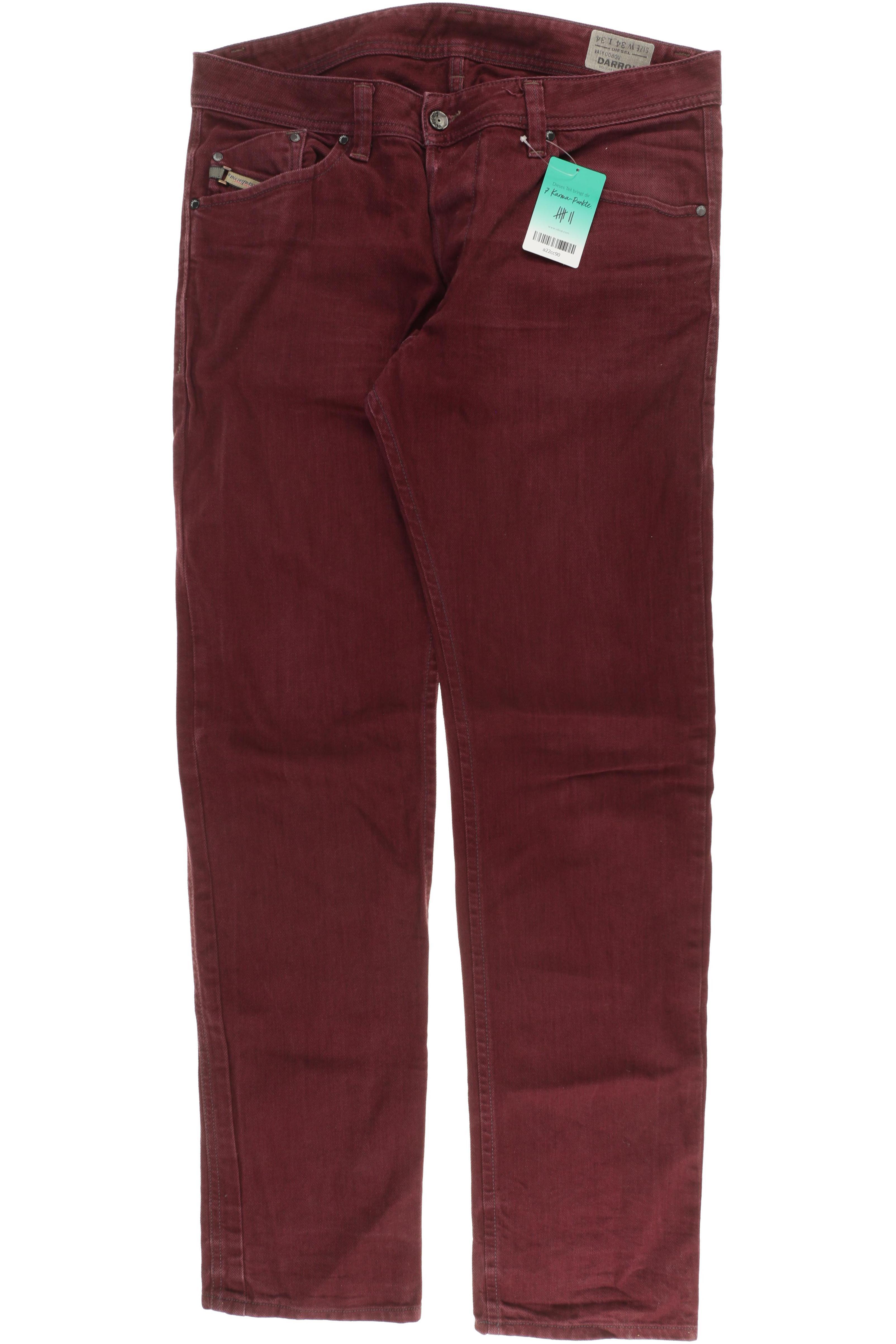 

Diesel Herren Jeans, rot, Gr. 34