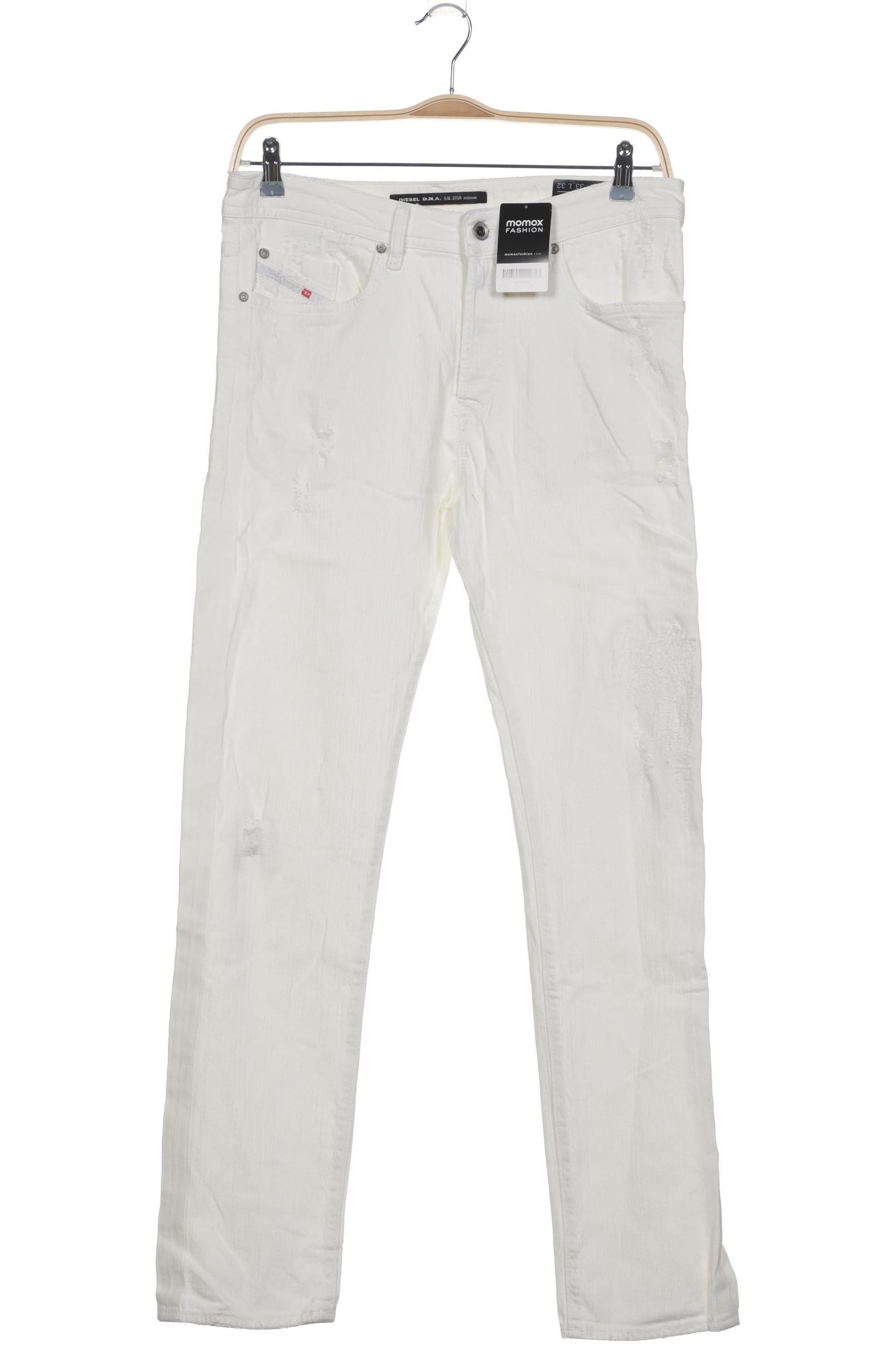 

Diesel Herren Jeans, weiß, Gr. 33