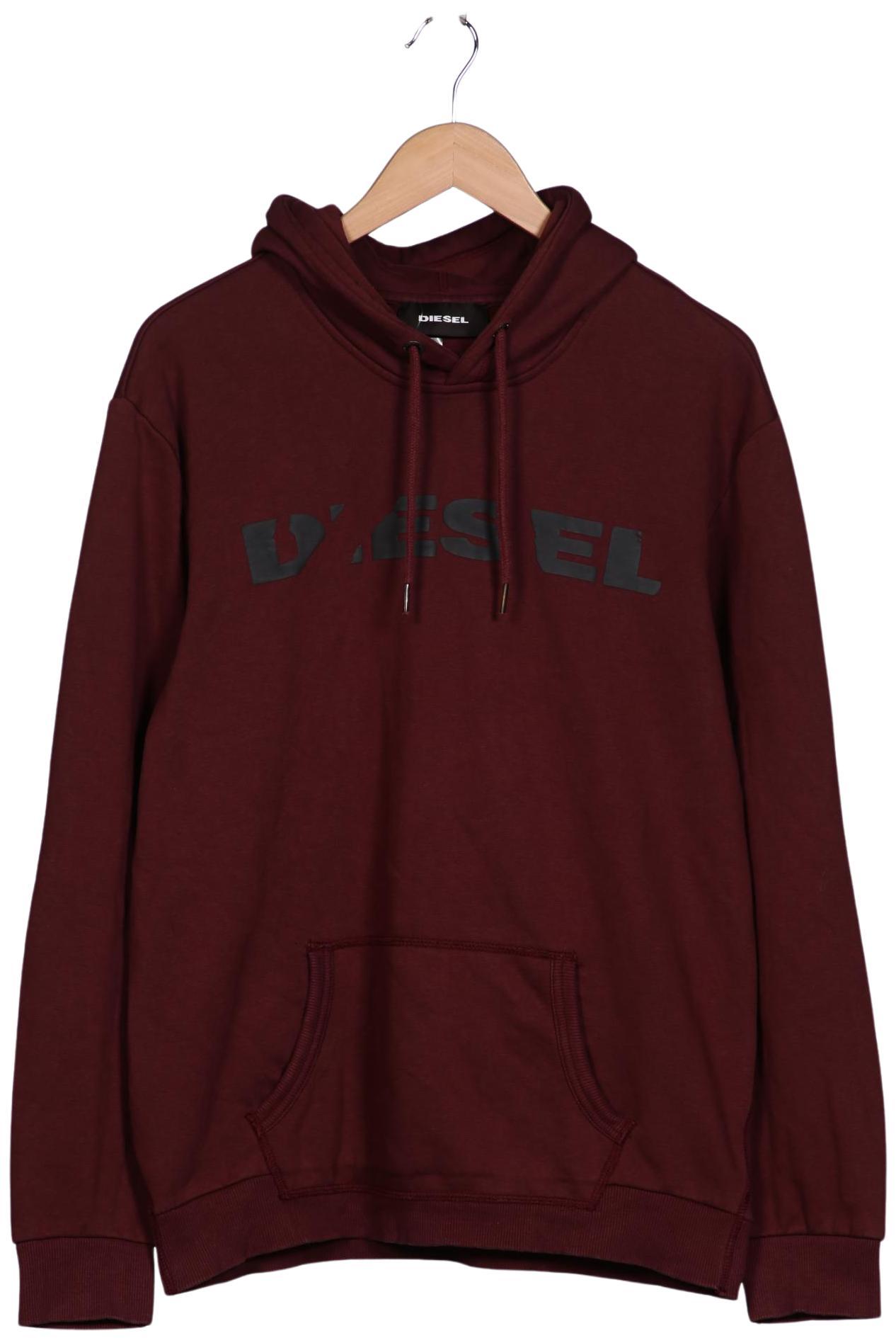 

Diesel Herren Kapuzenpullover, bordeaux, Gr. 54