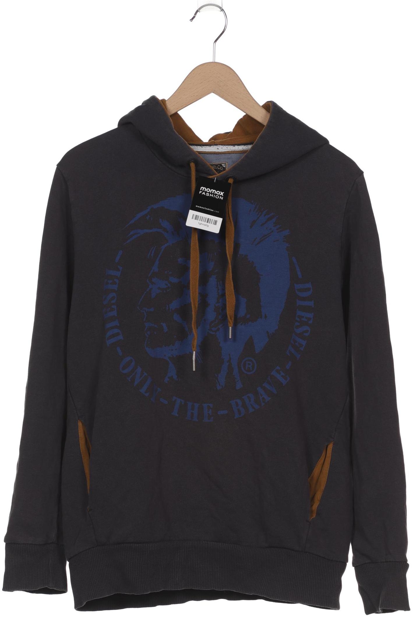 

Diesel Herren Kapuzenpullover, grau, Gr. 52