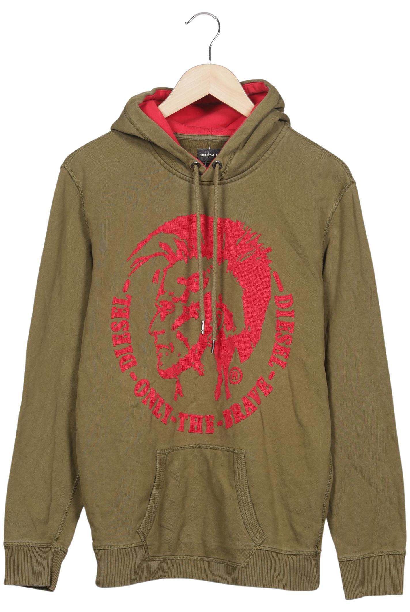 

Diesel Herren Kapuzenpullover, grün, Gr. 46