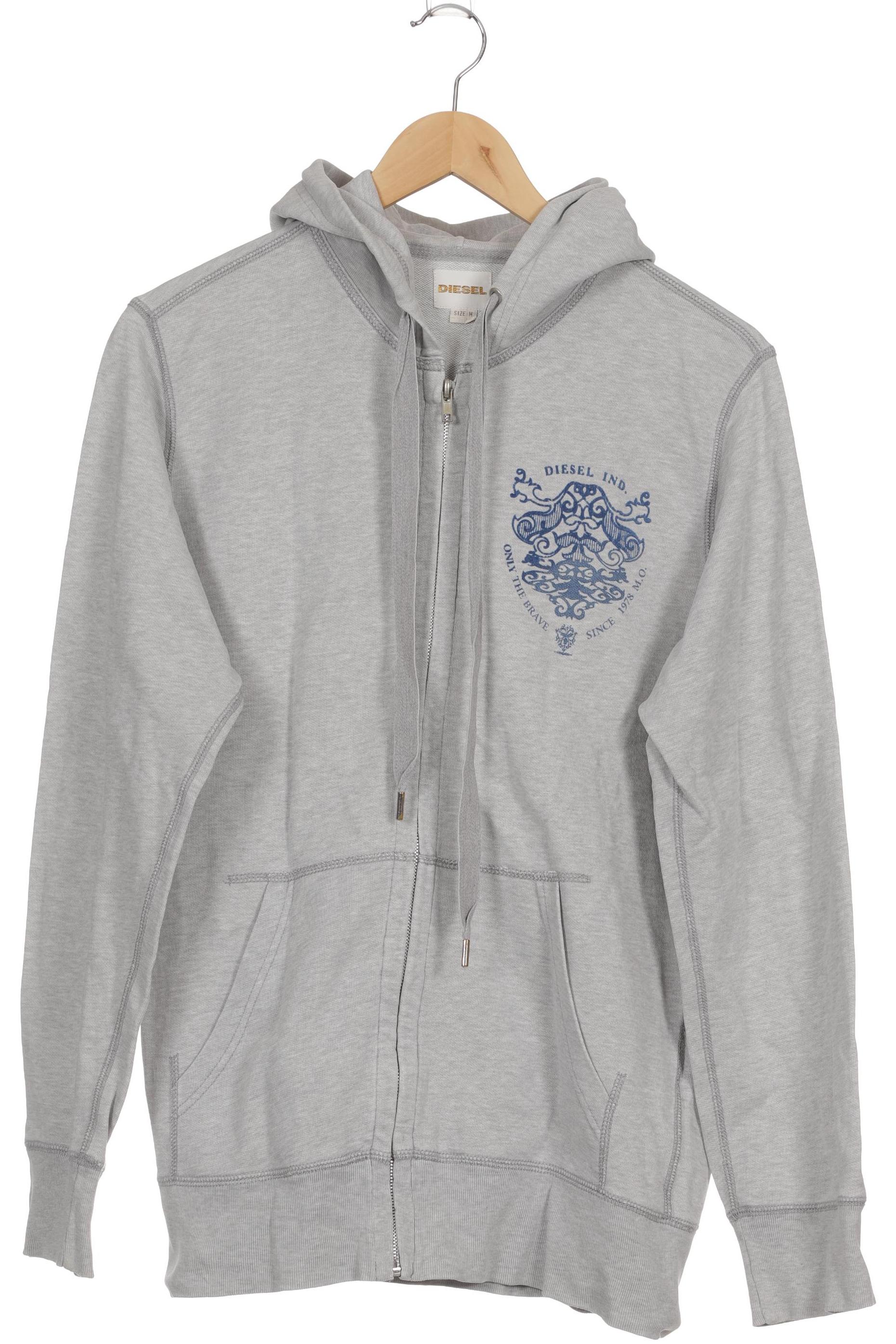 

Diesel Herren Kapuzenpullover, grau, Gr.