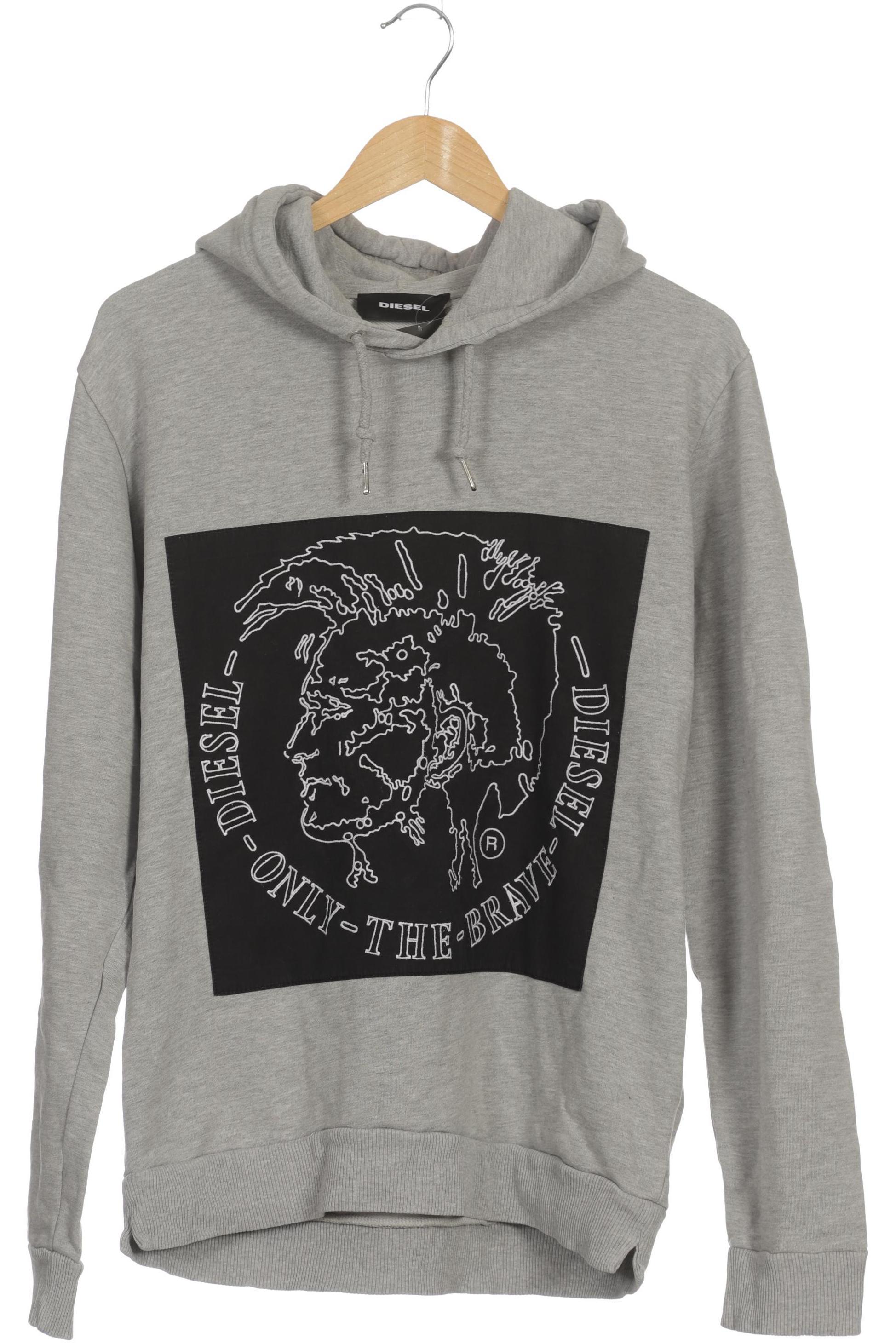 

Diesel Herren Kapuzenpullover, grau, Gr.