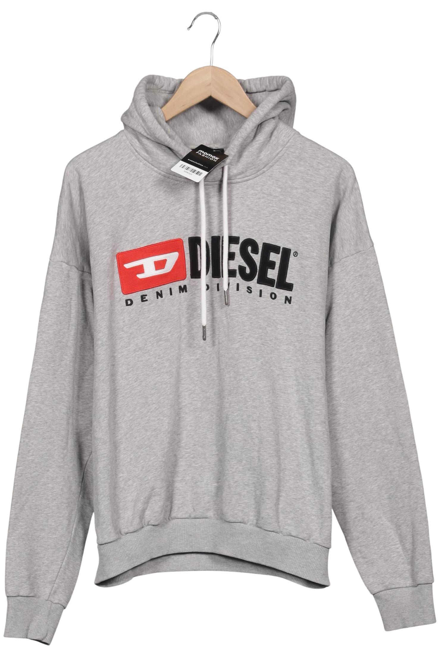 

Diesel Herren Kapuzenpullover, grau, Gr. 48