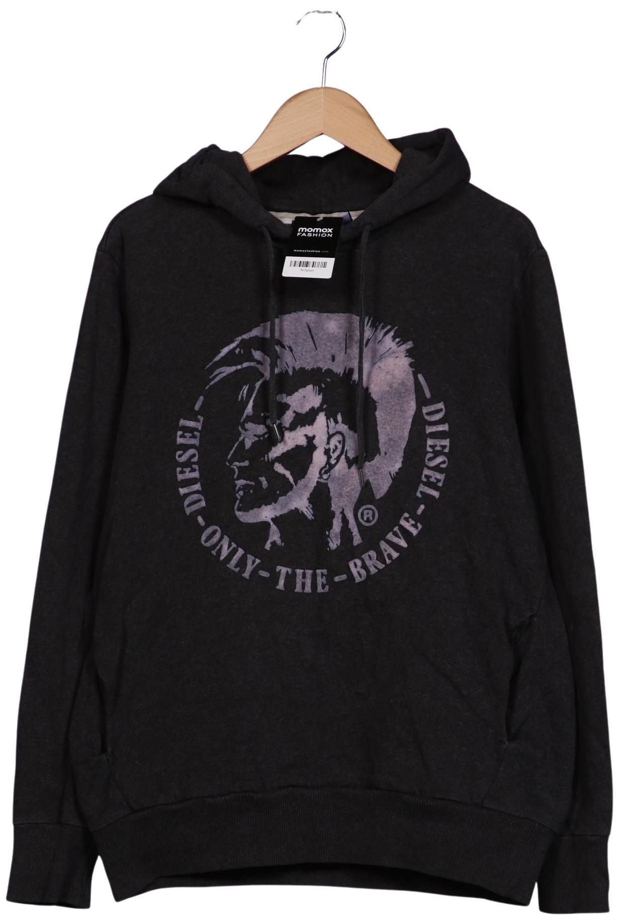 

Diesel Herren Kapuzenpullover, grau, Gr. 52