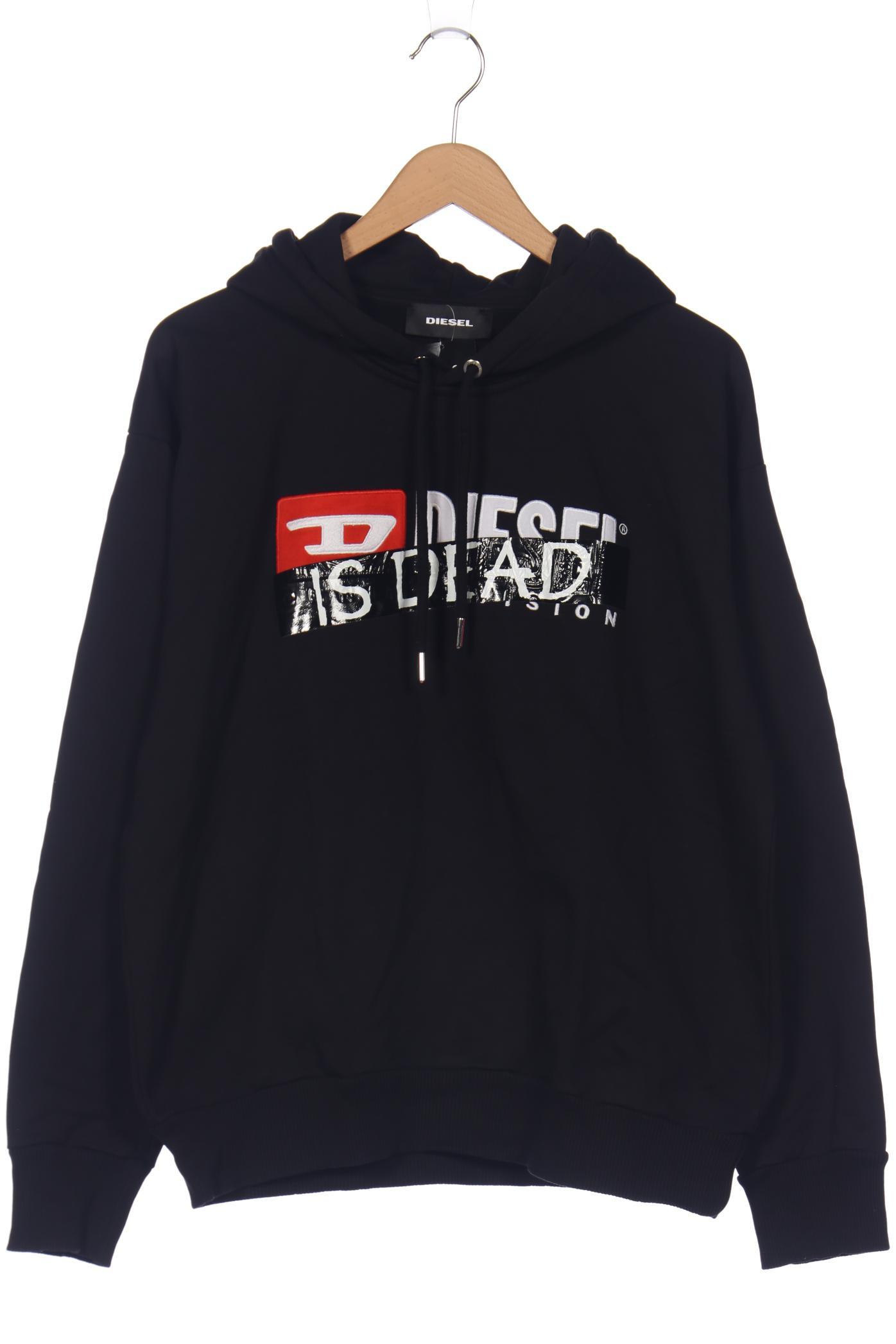 

Diesel Herren Kapuzenpullover, schwarz