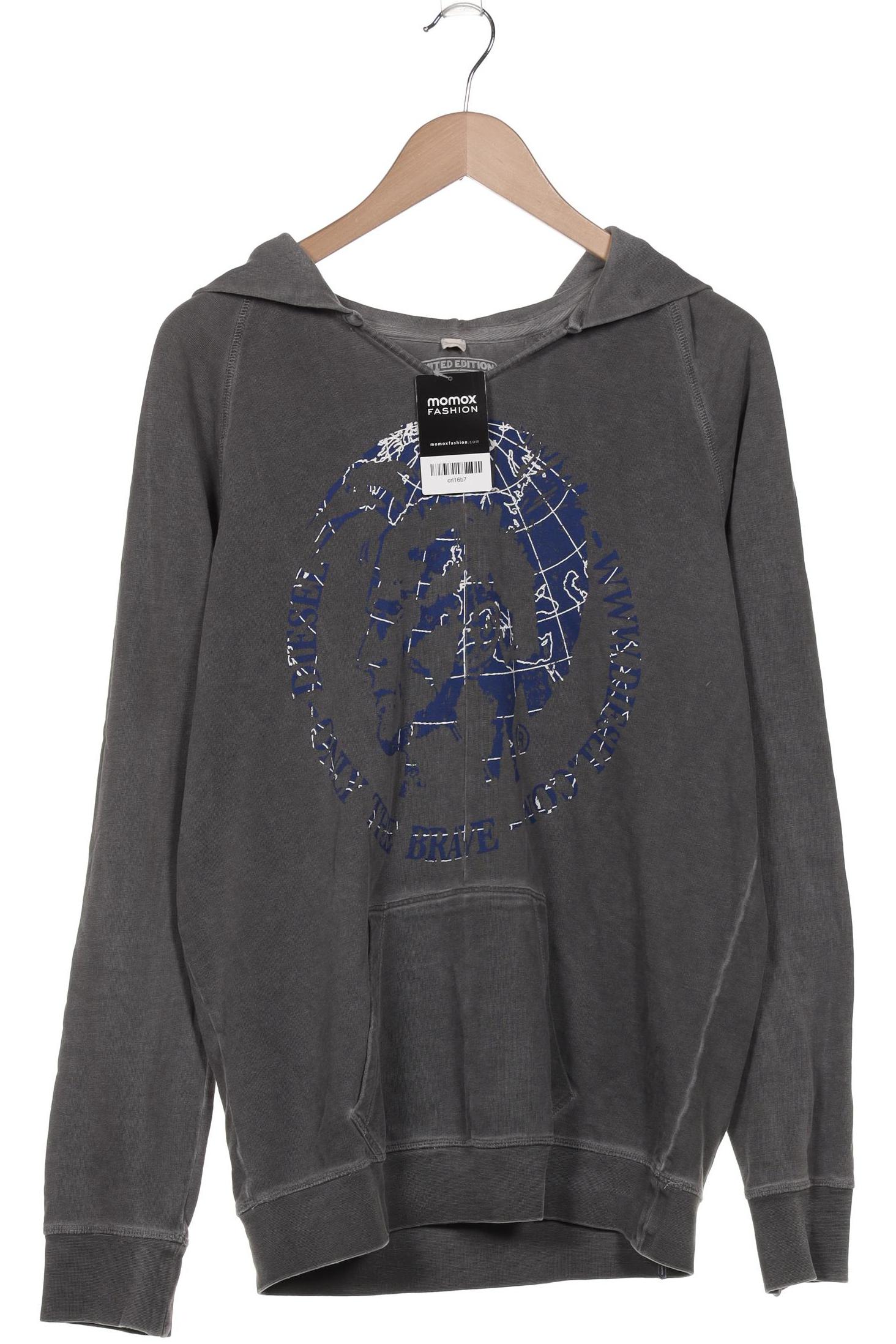 

Diesel Herren Kapuzenpullover, grau, Gr. 48