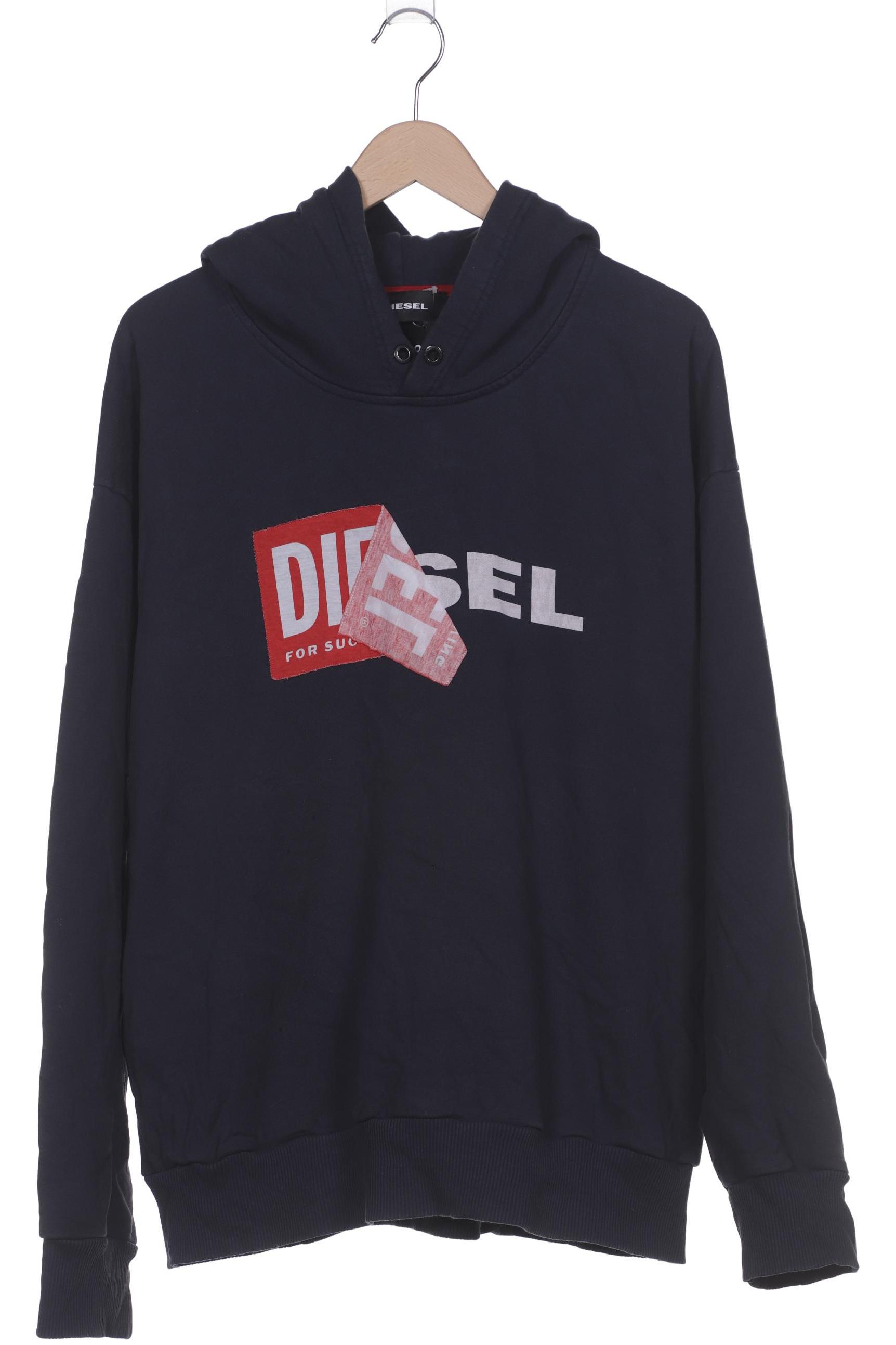 

Diesel Herren Kapuzenpullover, marineblau, Gr. 52