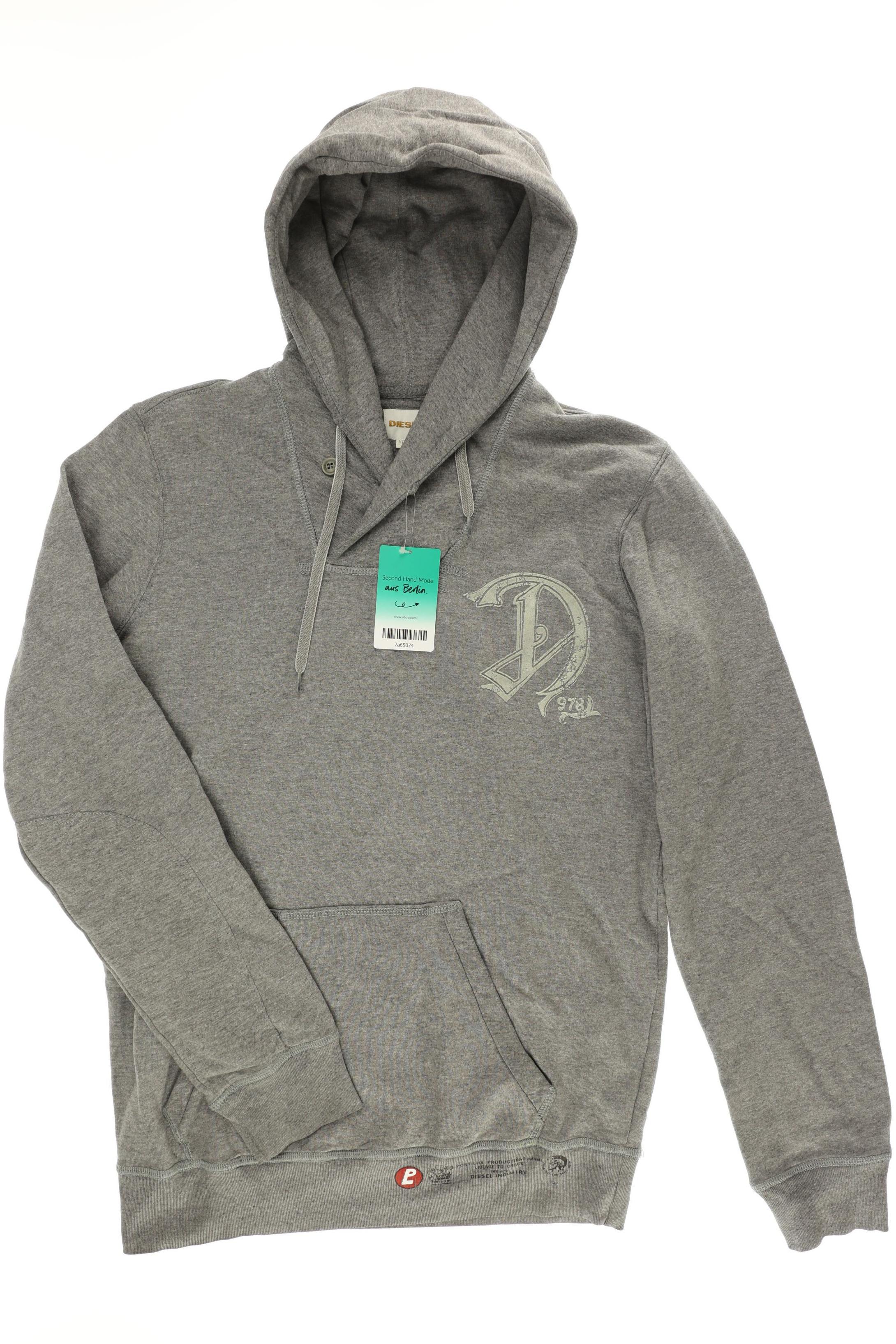 

Diesel Herren Kapuzenpullover, grau, Gr.