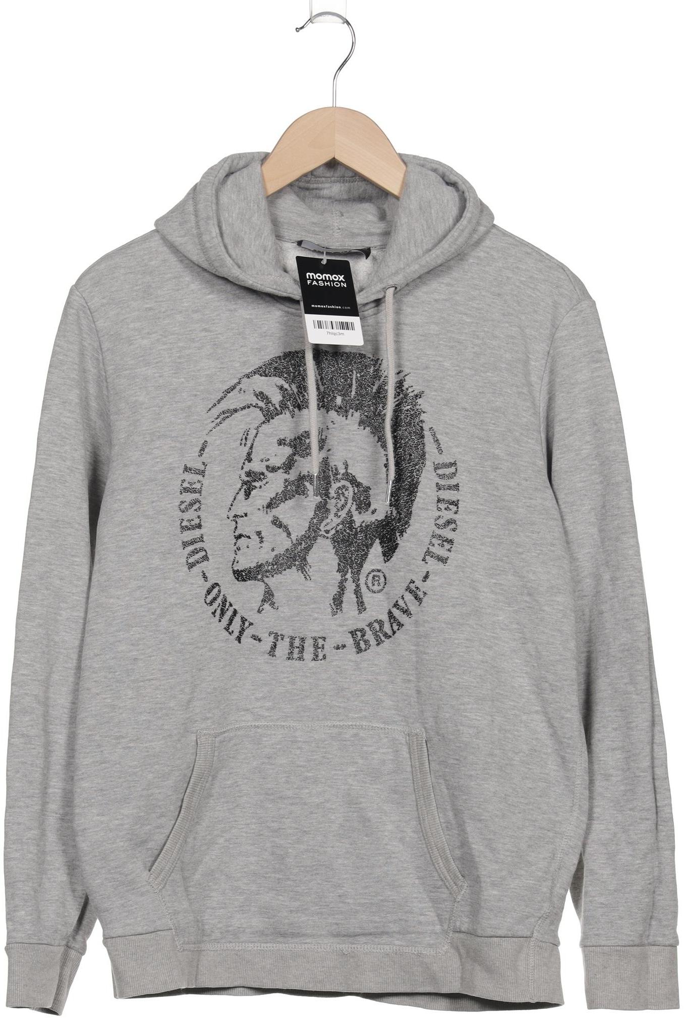 

Diesel Herren Kapuzenpullover, grau, Gr. 48