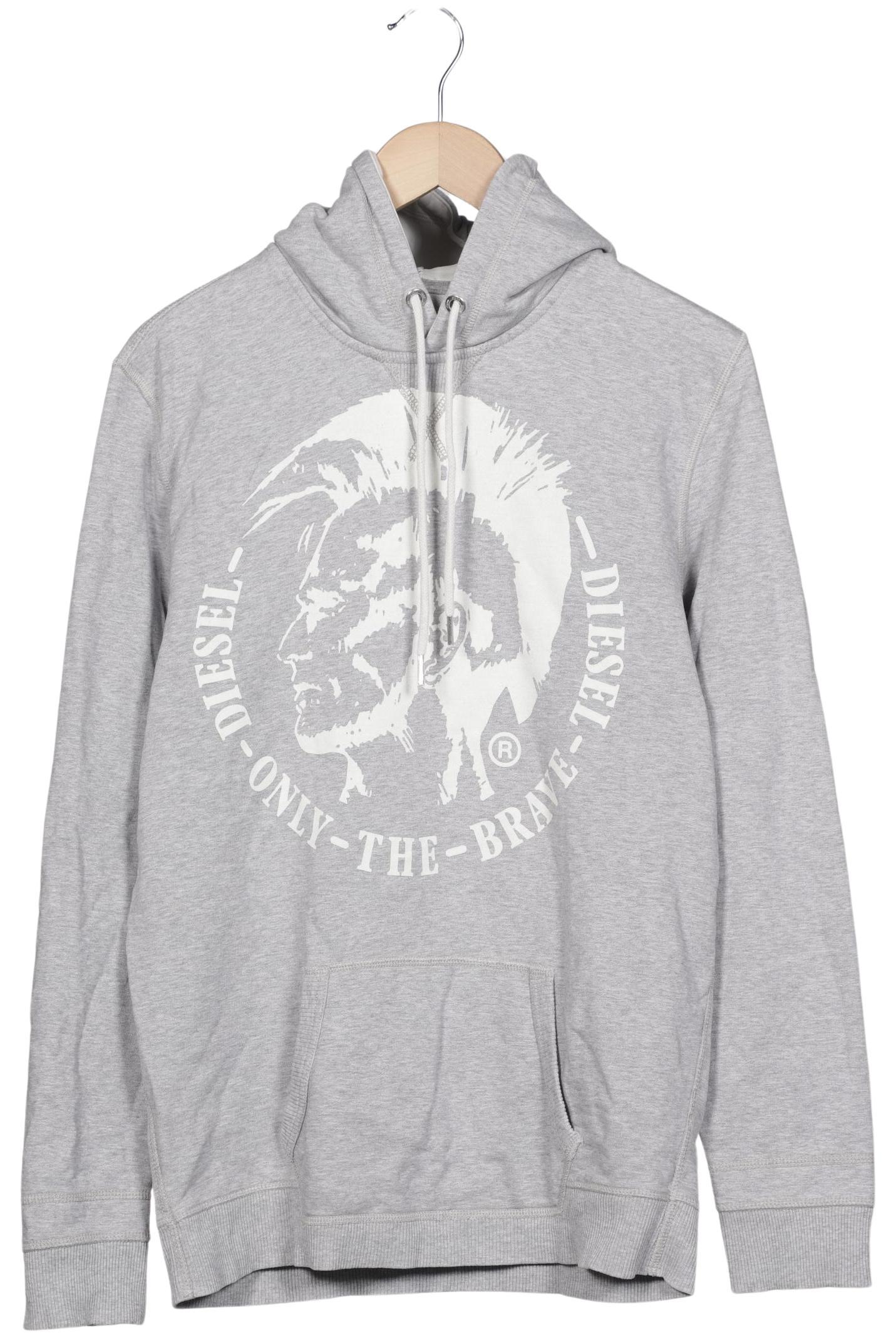 

Diesel Herren Kapuzenpullover, grau, Gr. 54