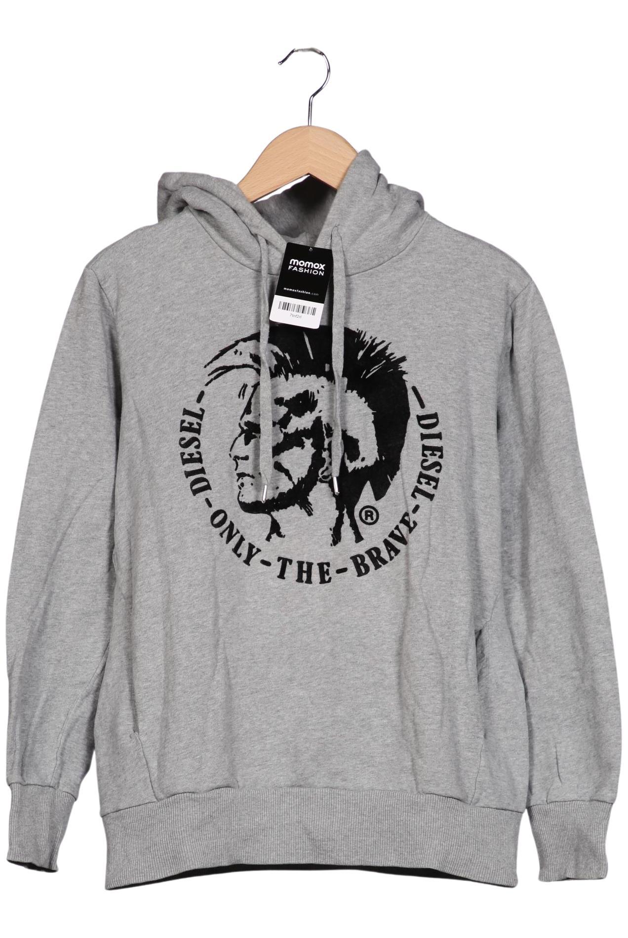 

Diesel Herren Kapuzenpullover, grau, Gr. 46