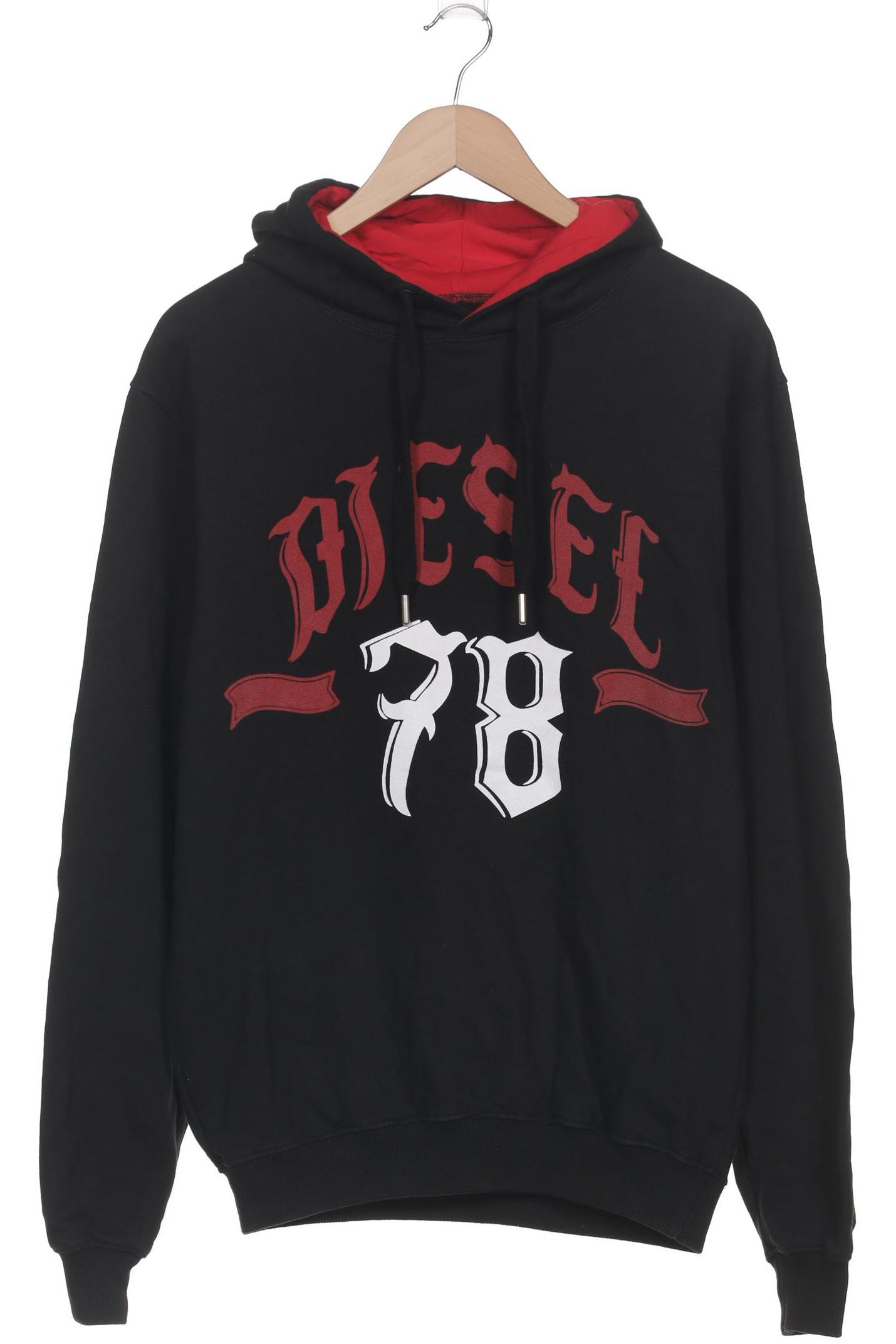 

Diesel Herren Kapuzenpullover, schwarz, Gr. 48