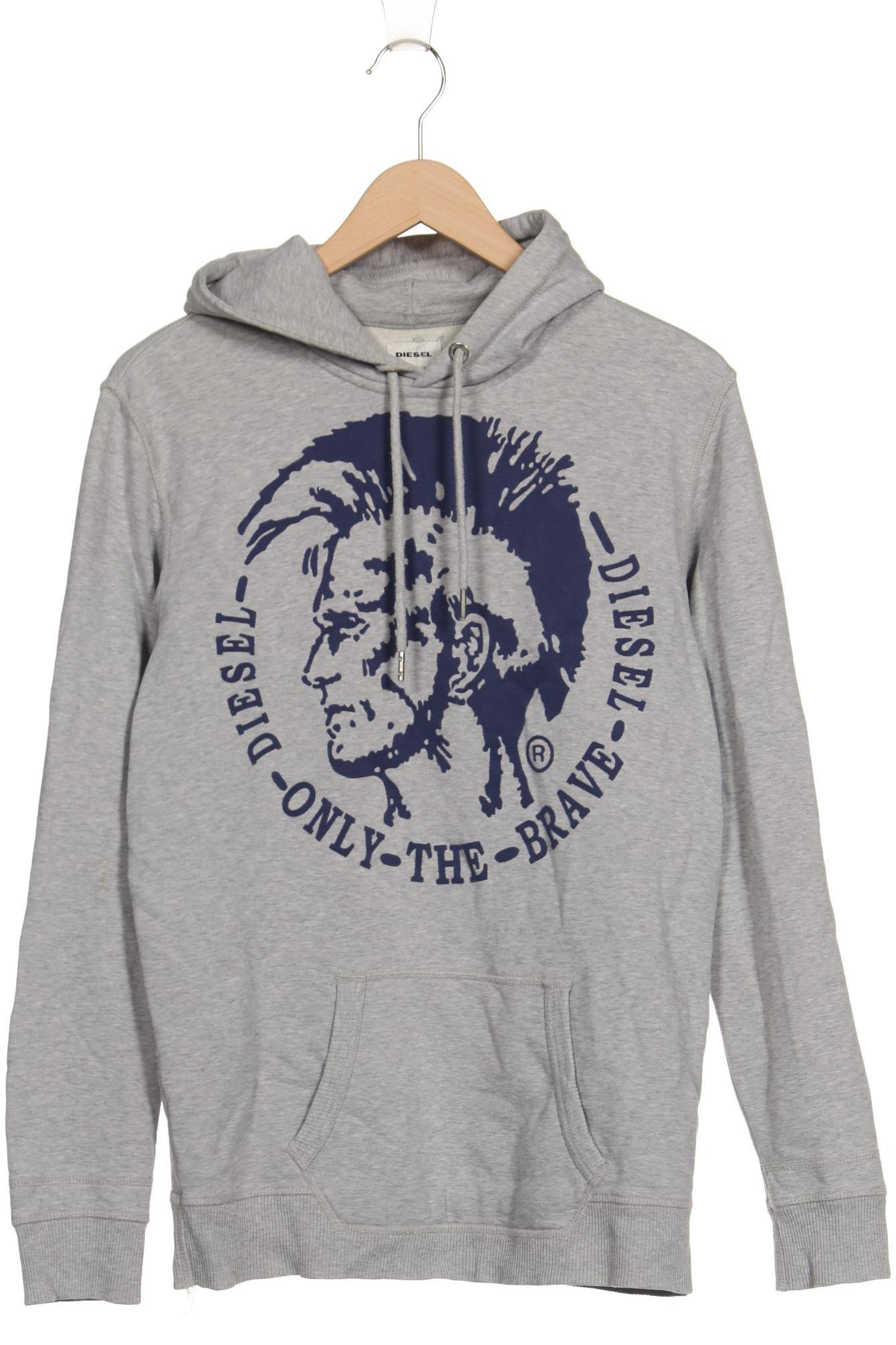 

Diesel Herren Kapuzenpullover, grau, Gr. 46