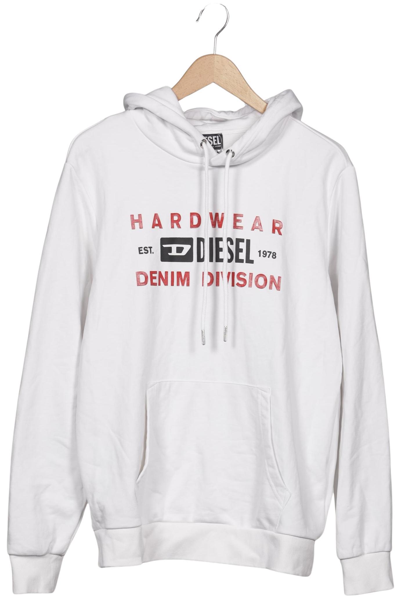 Thumbnail - Diesel Herren Kapuzenpullover, weiß, Gr. 52