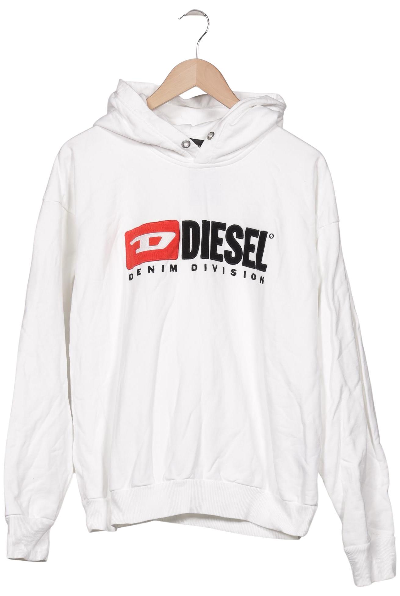 

Diesel Herren Kapuzenpullover, weiß, Gr. 48