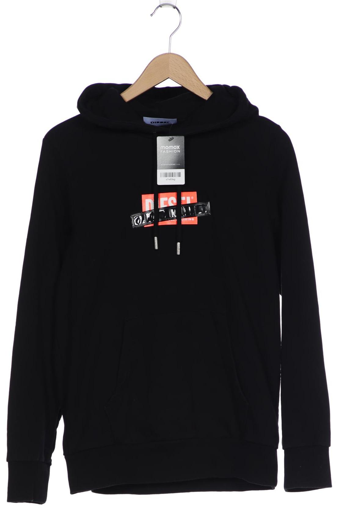 

Diesel Herren Kapuzenpullover, schwarz
